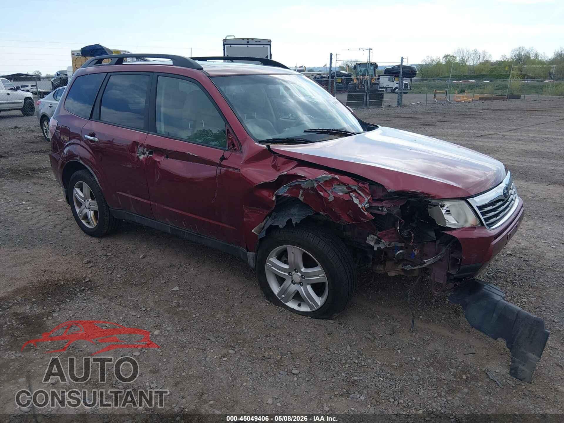 SUBARU FORESTER 2010 - JF2SH6DC0AH758613
