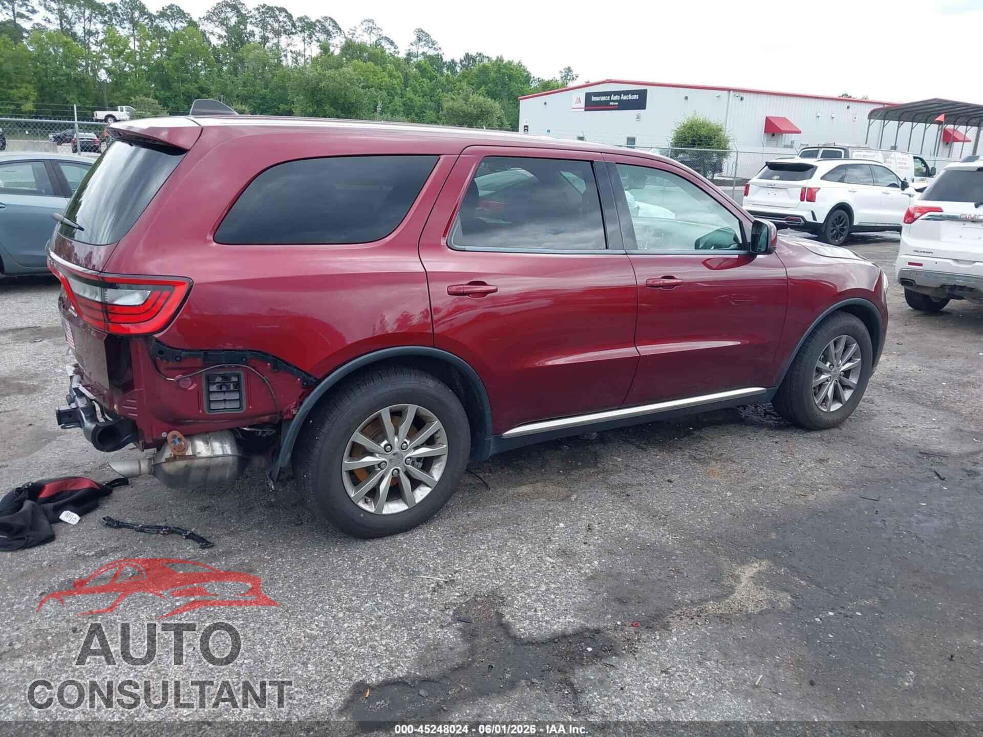 DODGE DURANGO 2018 - 1C4RDHAGXJC473572