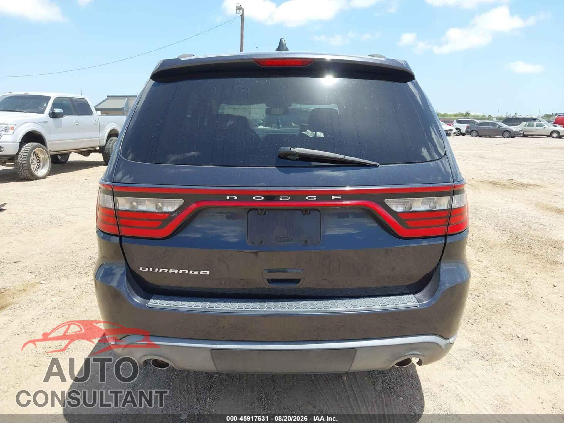DODGE DURANGO 2015 - 1C4RDHAG2FC880485