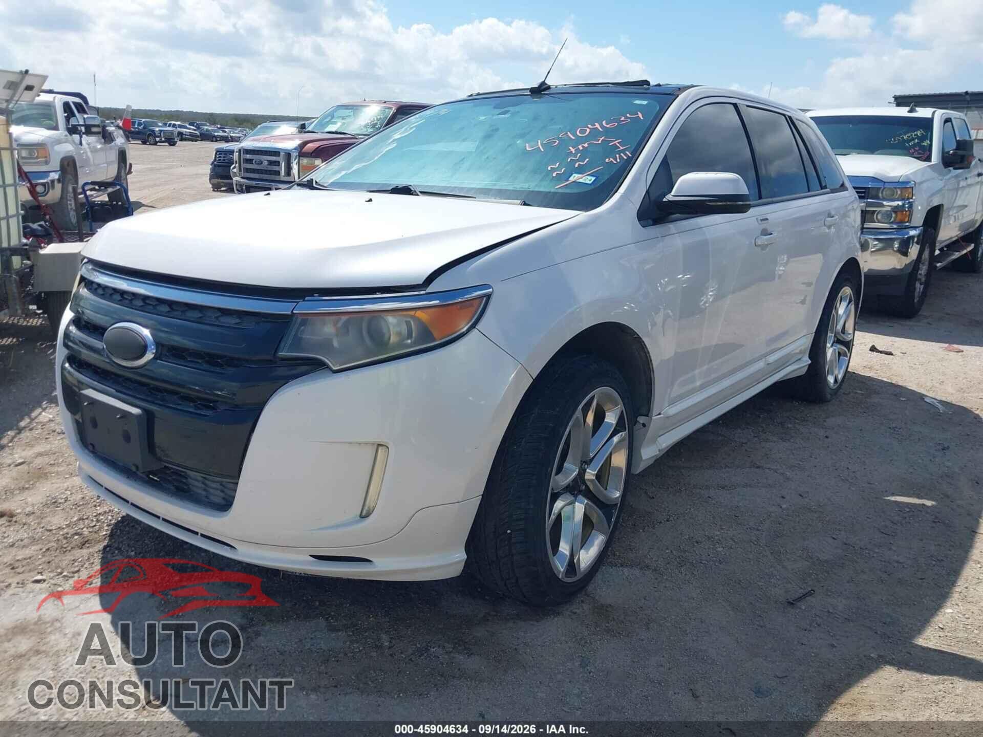 FORD EDGE 2013 - 2FMDK3AK7DBA58474