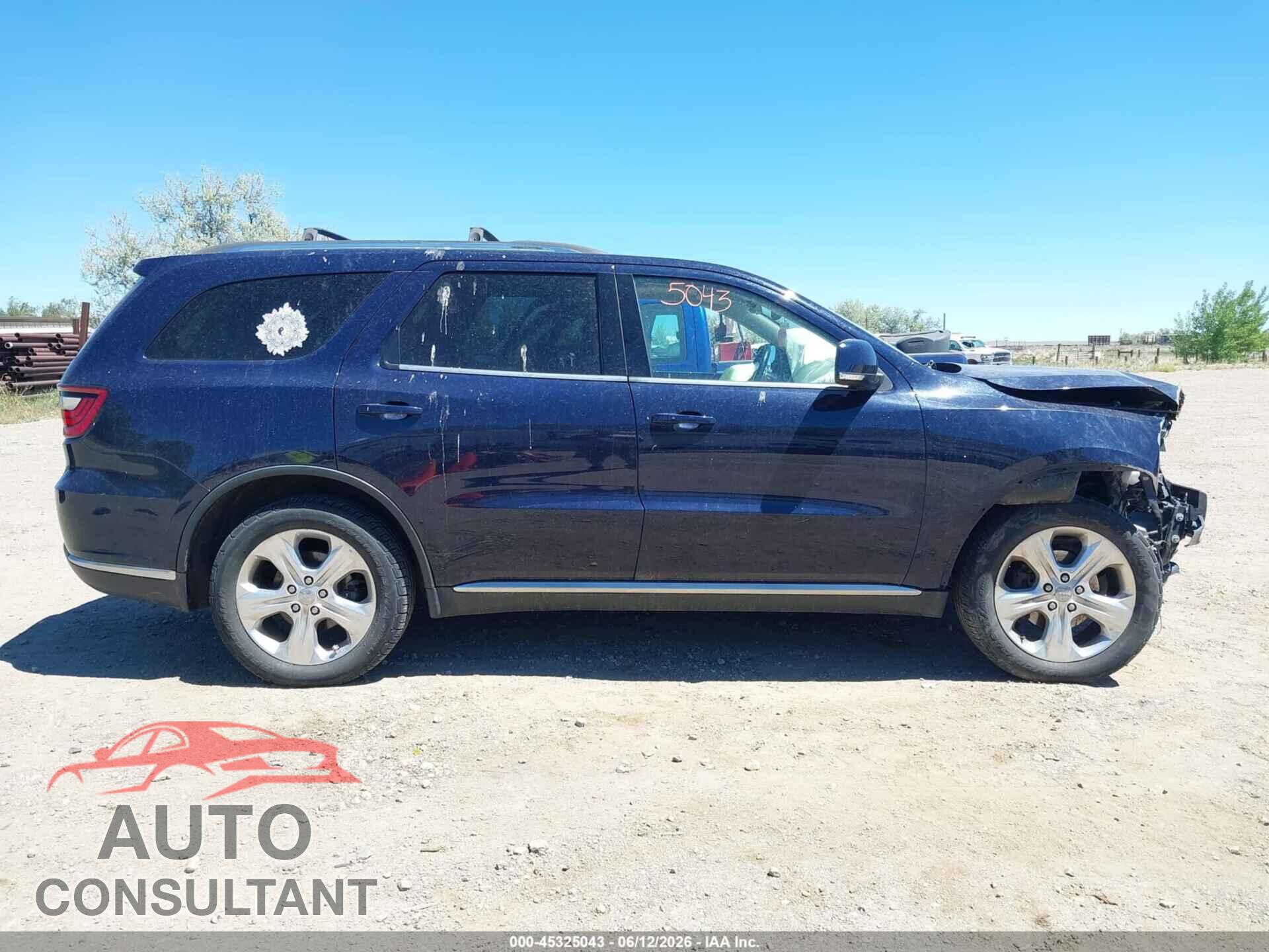 DODGE DURANGO 2015 - 1C4RDJDG1FC695492