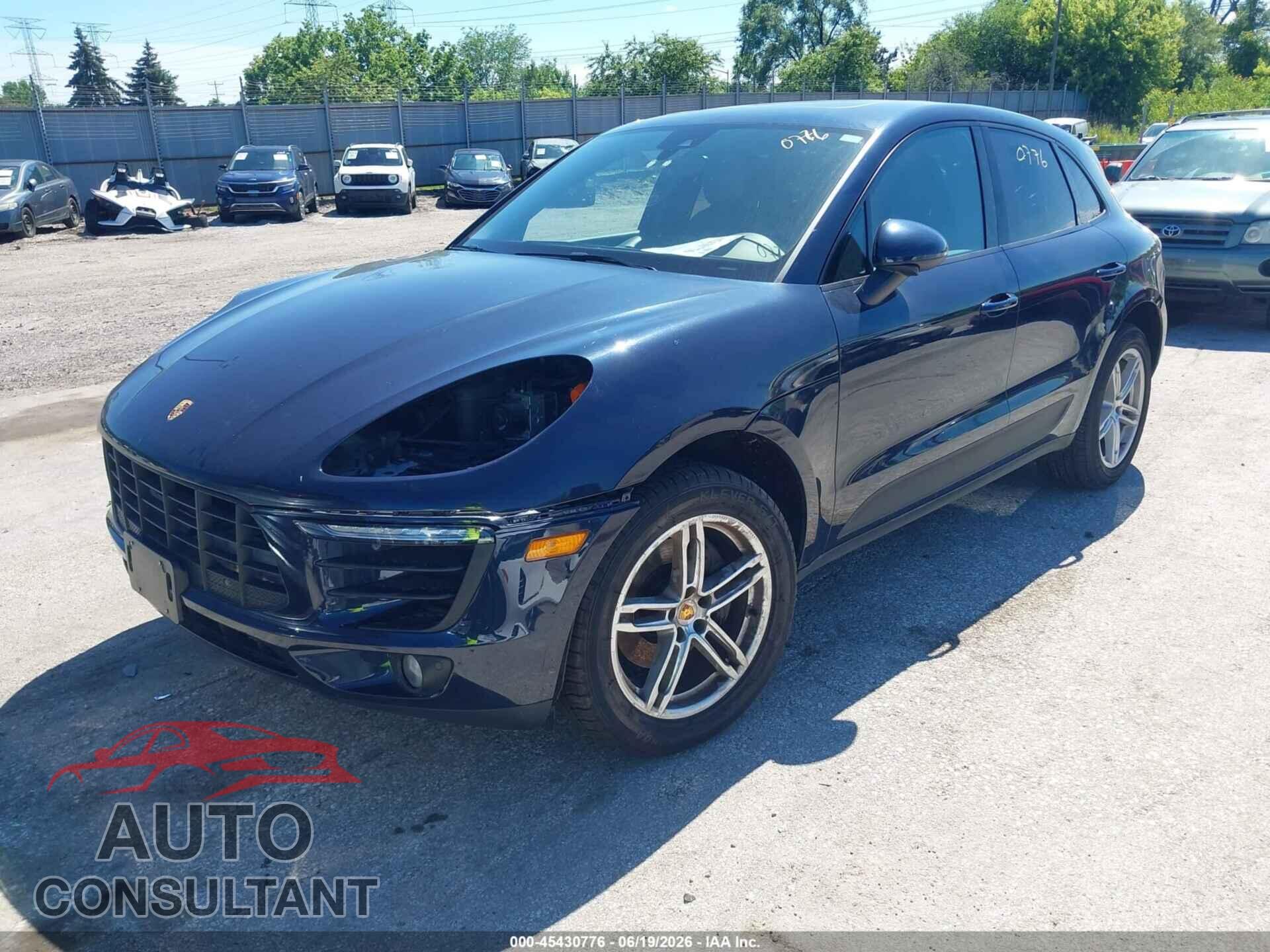 PORSCHE MACAN 2017 - WP1AA2A52HLB02979