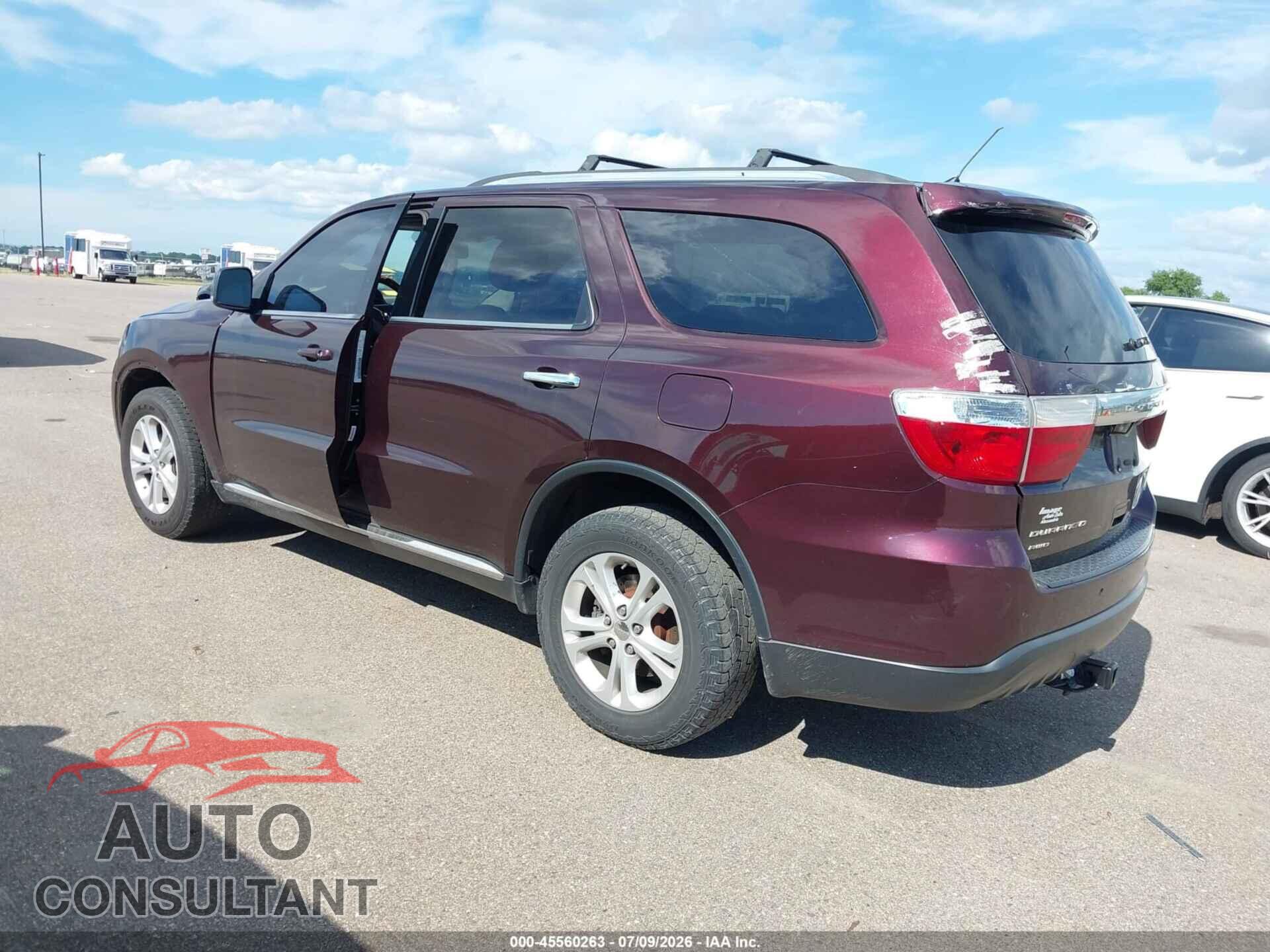 DODGE DURANGO 2012 - 1C4RDJDG6CC144647