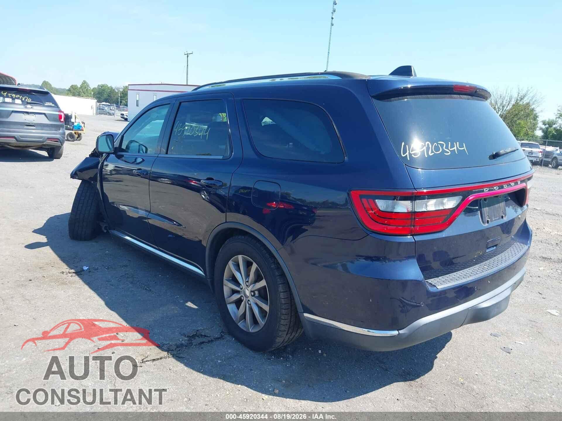 DODGE DURANGO 2017 - 1C4RDHAG5HC724444