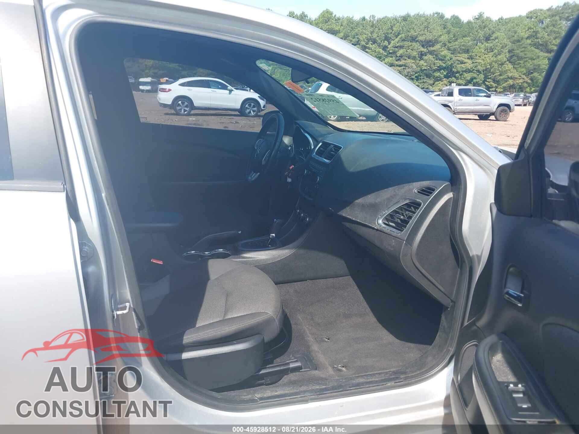 DODGE AVENGER 2012 - 1C3CDZCBXCN258623