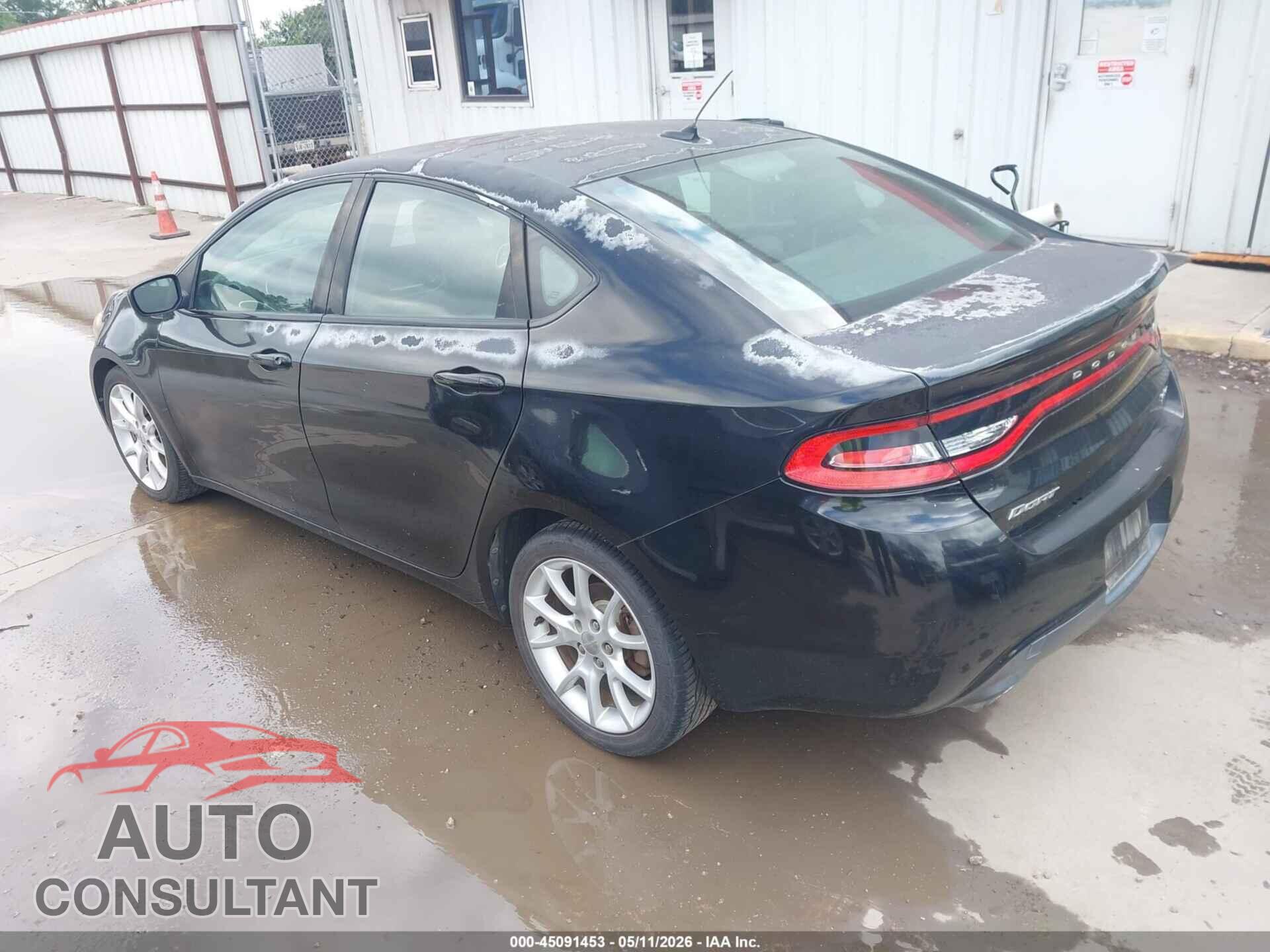 DODGE DART 2013 - 1C3CDFBA6DD288510