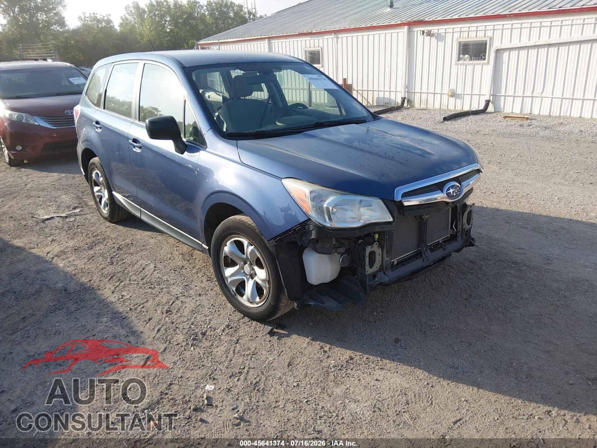 SUBARU FORESTER 2014 - JF2SJAAC2EH477706