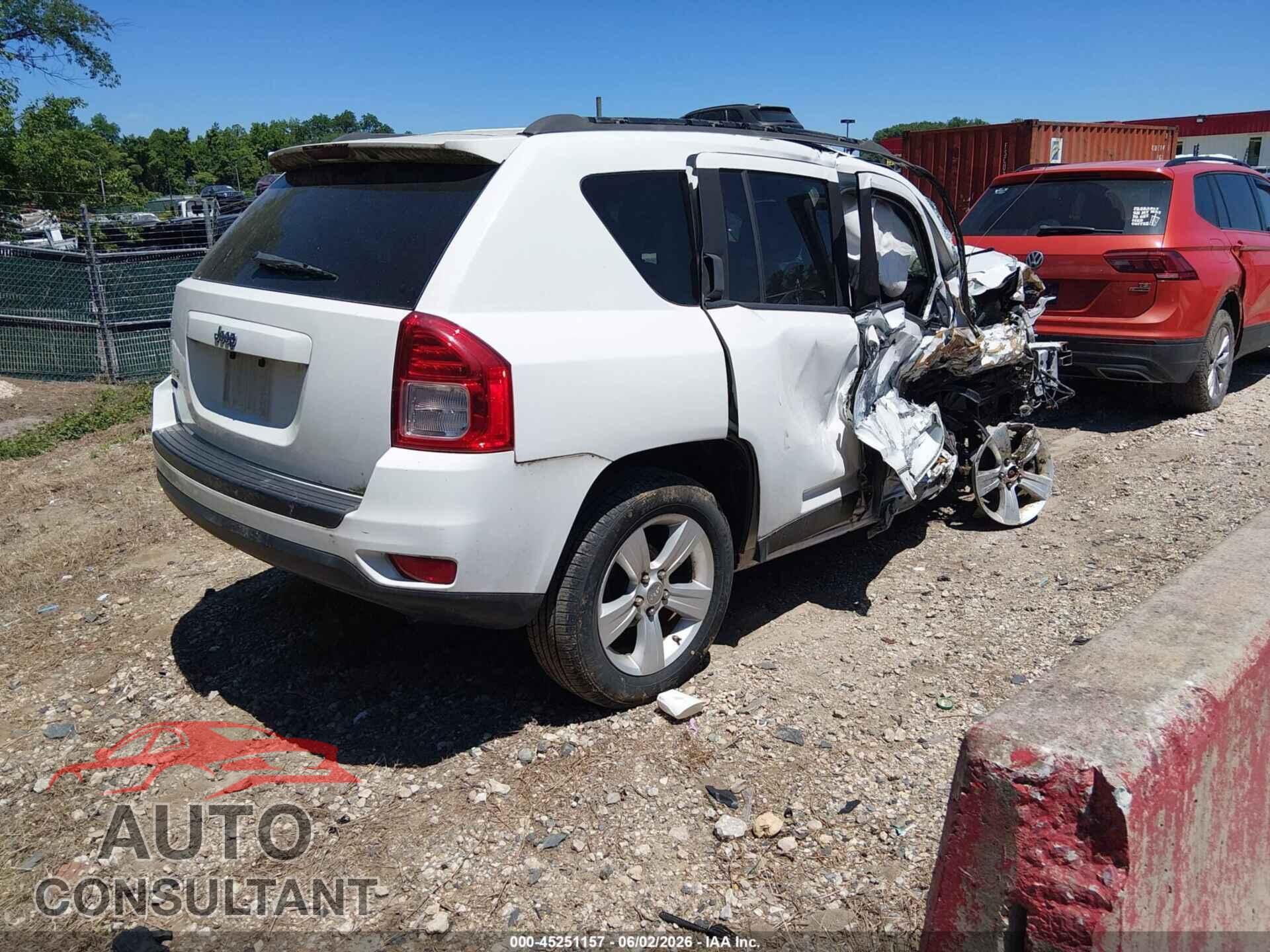 JEEP COMPASS 2012 - 1C4NJDBB7CD658128