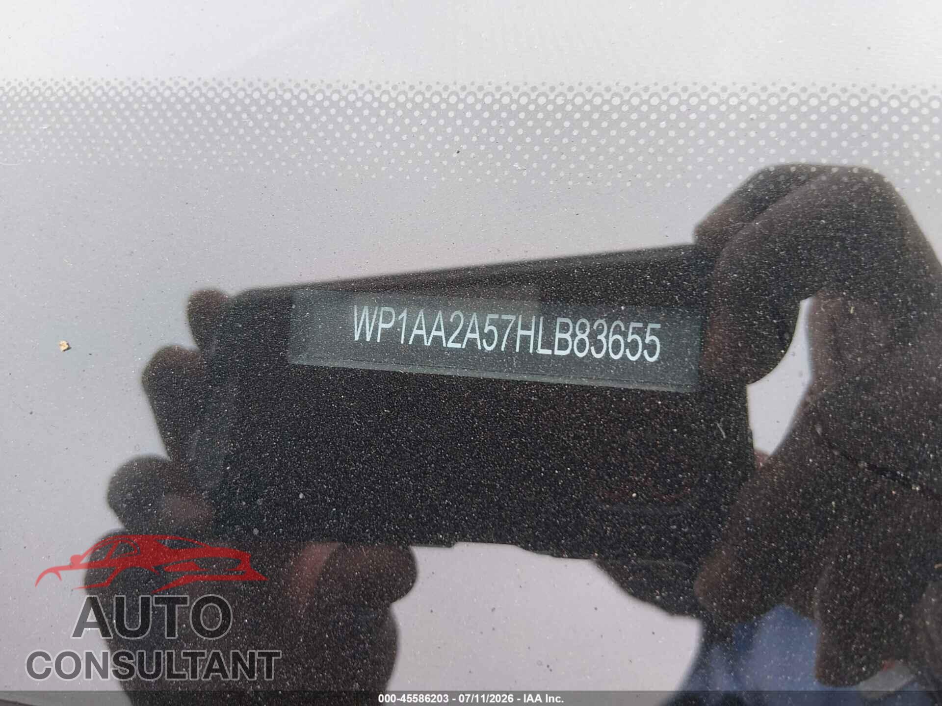 PORSCHE MACAN 2017 - WP1AA2A57HLB83655