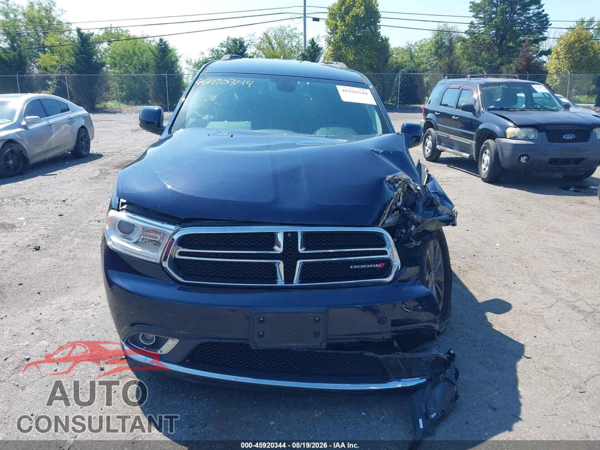 DODGE DURANGO 2017 - 1C4RDHAG5HC724444