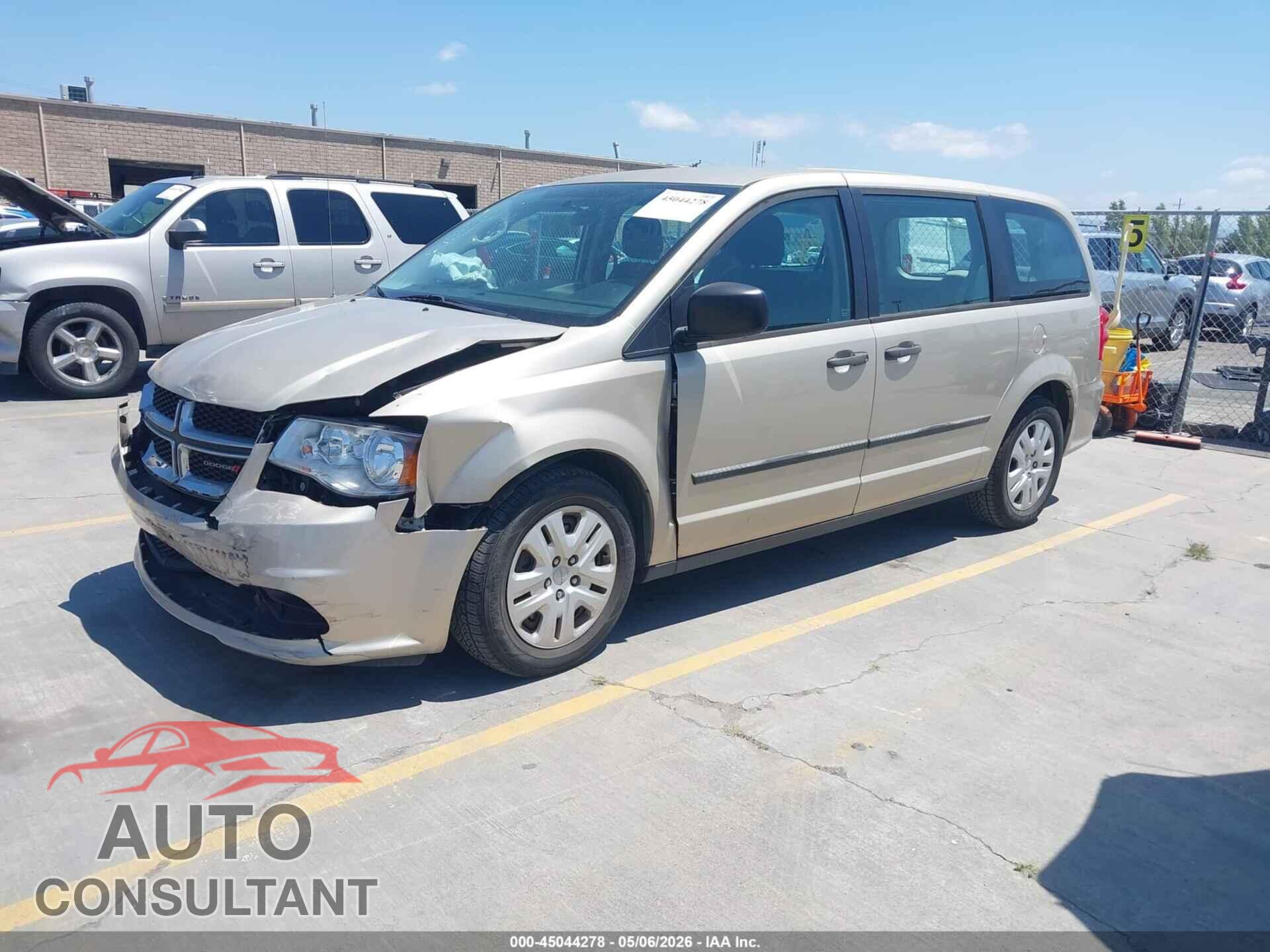 DODGE GRAND CARAVAN 2016 - 2C4RDGBG5GR145162