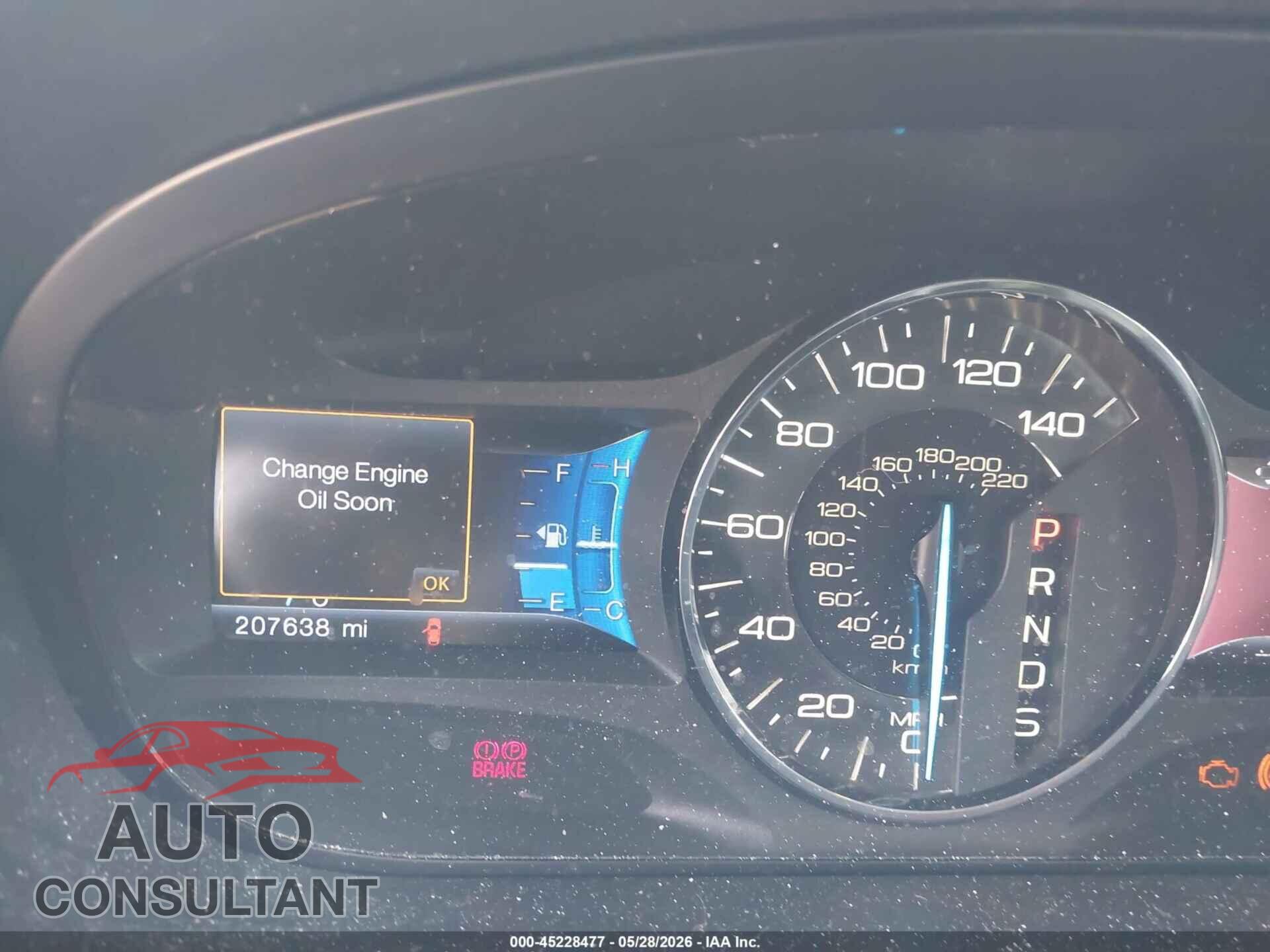 FORD EDGE 2014 - 2FMDK3AKXEBA62097