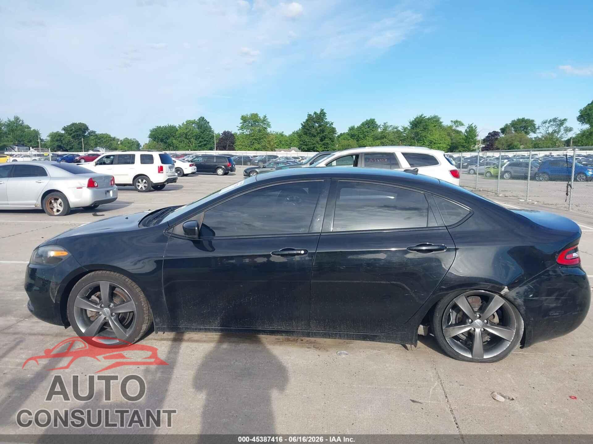 DODGE DART 2015 - 1C3CDFEB6FD193985
