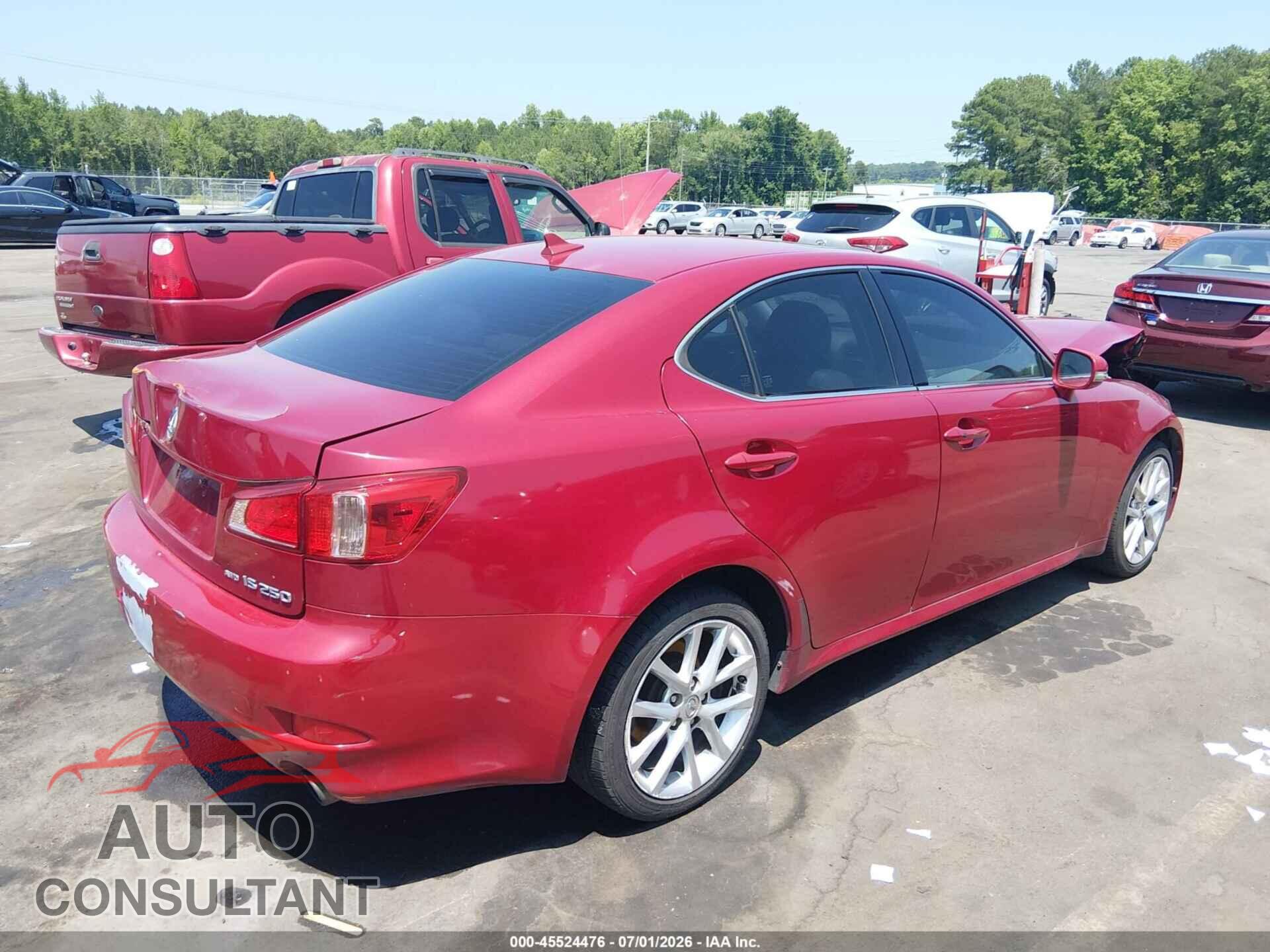 LEXUS IS 250 2012 - JTHCF5C27C5058098