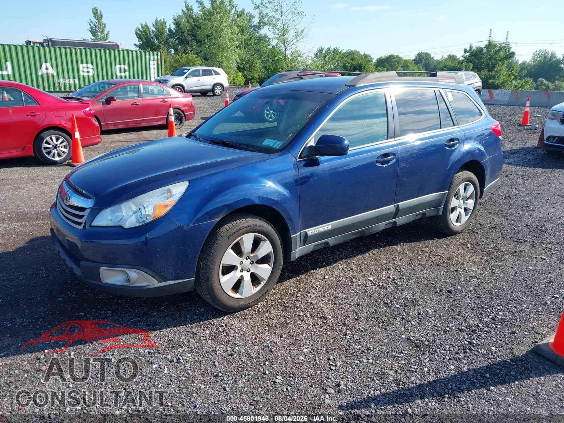 SUBARU OUTBACK 2010 - 4S4BRBCCXA3364955