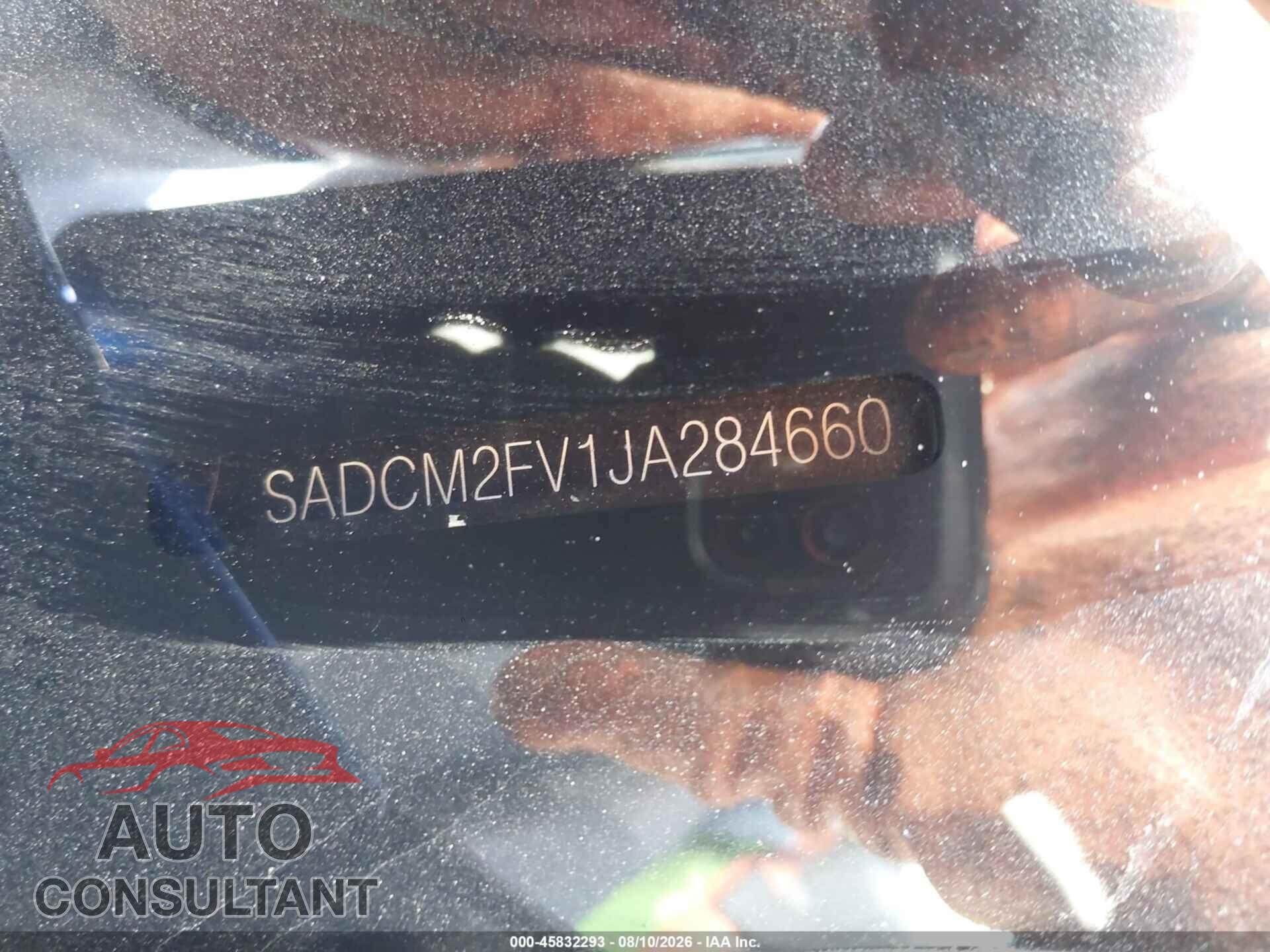 JAGUAR F-PACE 2018 - SADCM2FV1JA284660