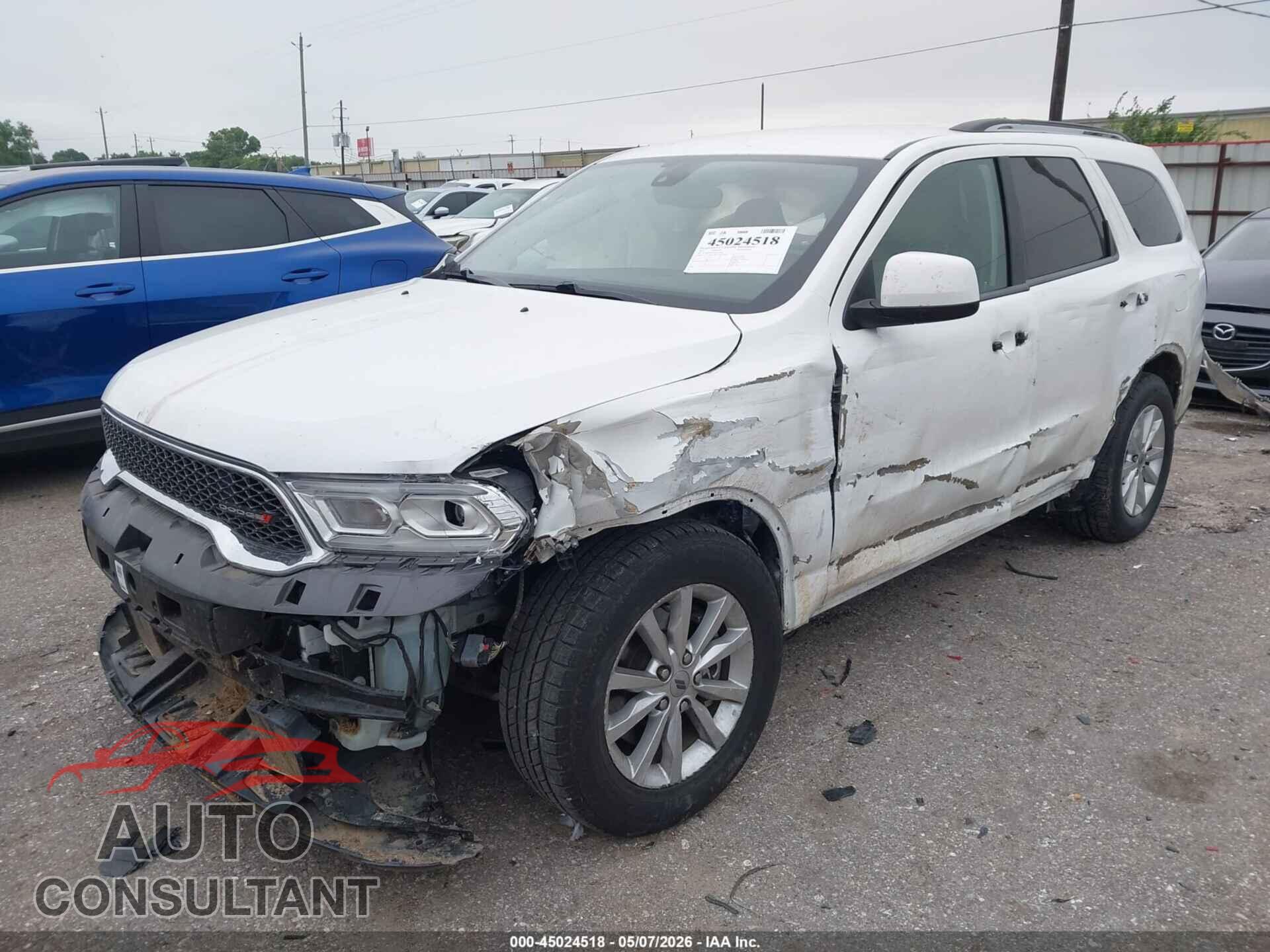 DODGE DURANGO 2021 - 1C4RDHAG1MC577694