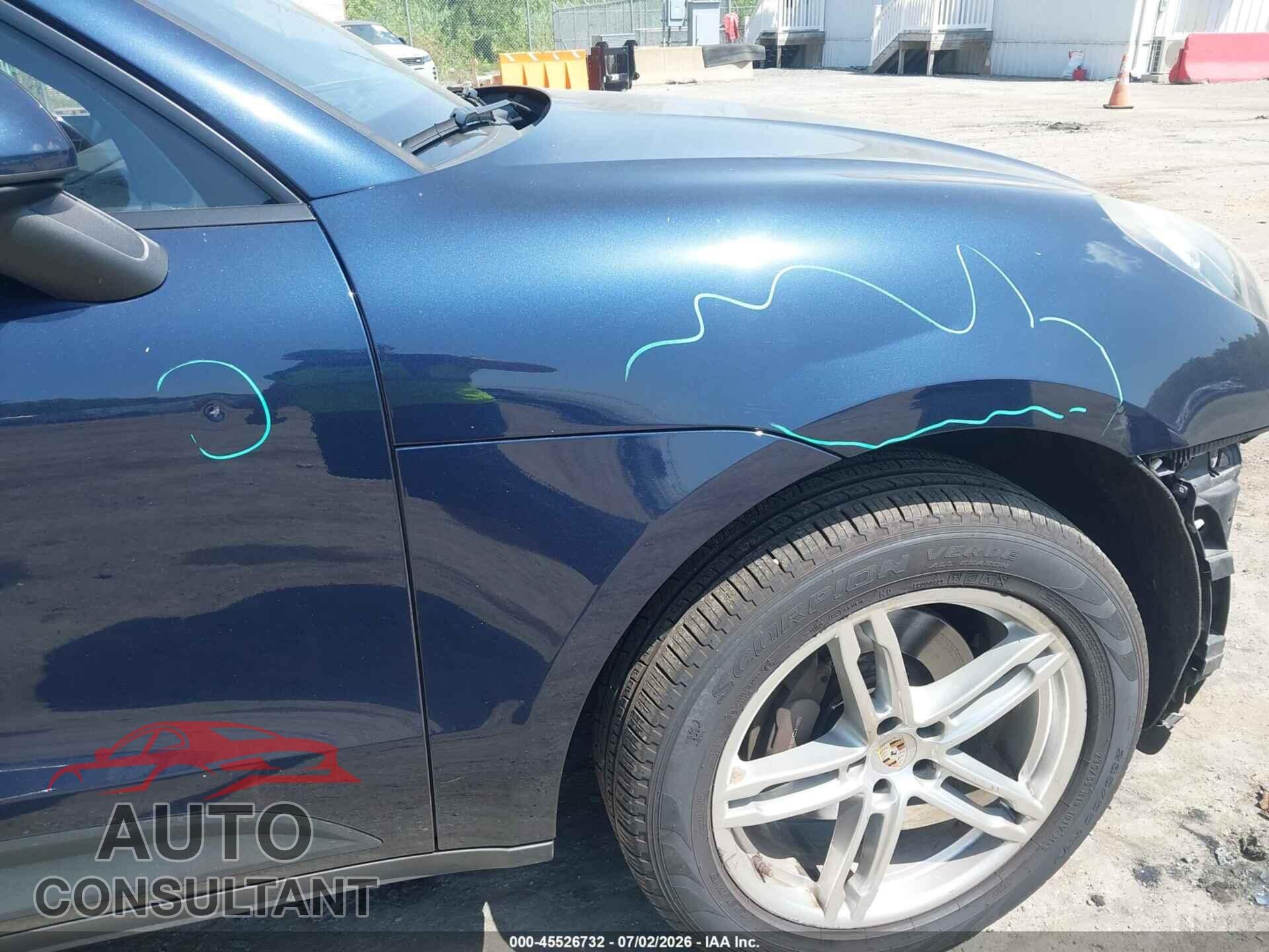 PORSCHE MACAN 2017 - WP1AA2A51HLB07929