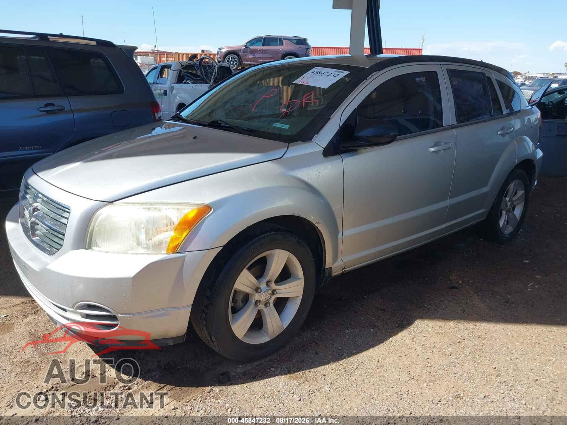 DODGE CALIBER 2010 - 1B3CB4HA0AD586562