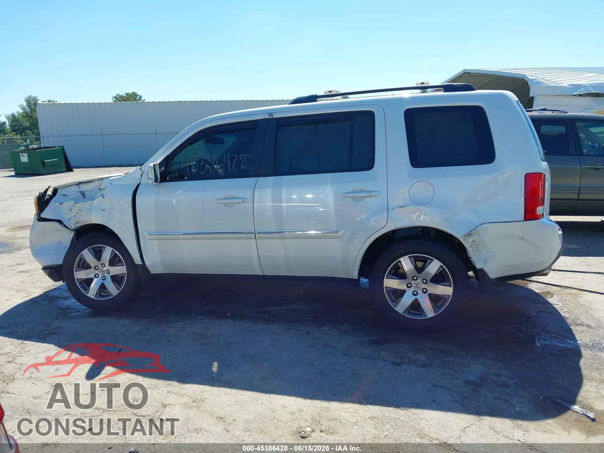 HONDA PILOT 2014 - 5FNYF4H9XEB007784