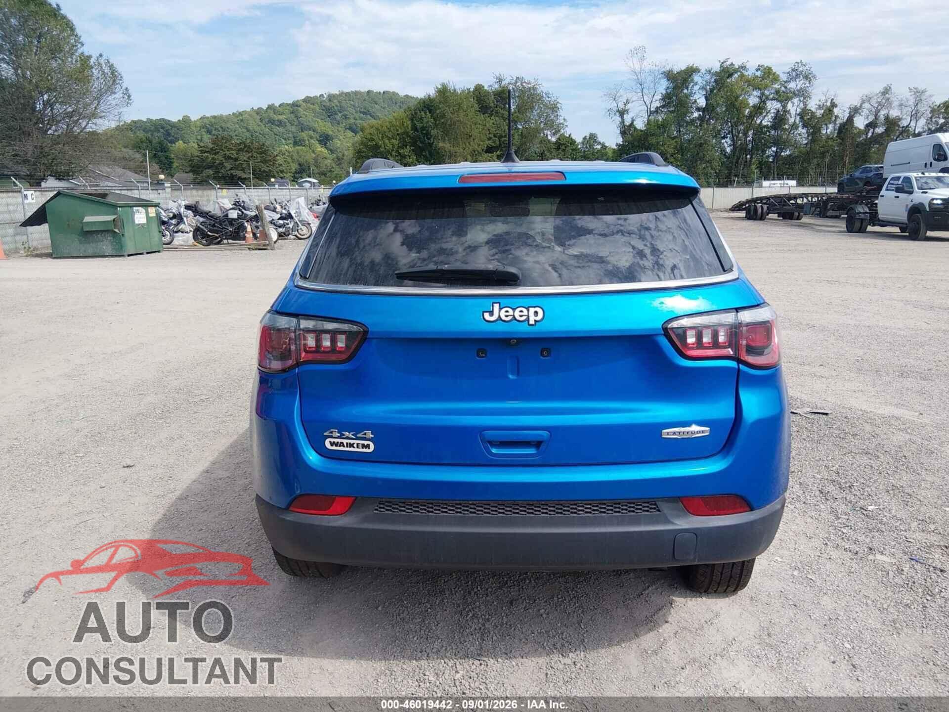 JEEP COMPASS 2019 - 3C4NJDBB2KT656120