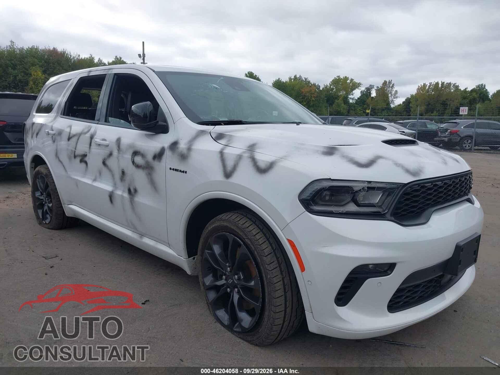 DODGE DURANGO 2021 - 1C4SDJCT9MC863201