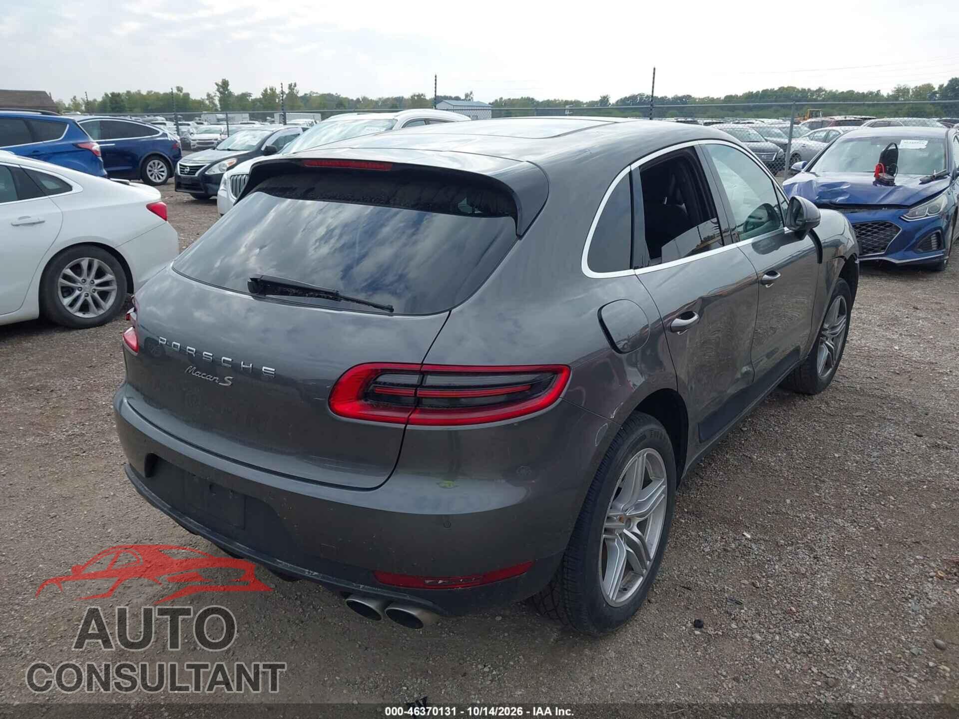 PORSCHE MACAN 2016 - WP1AB2A59GLB42682