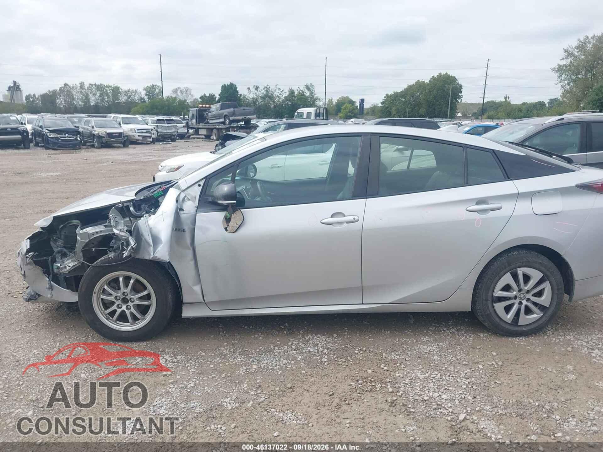 TOYOTA PRIUS 2017 - JTDKARFU9H3038809
