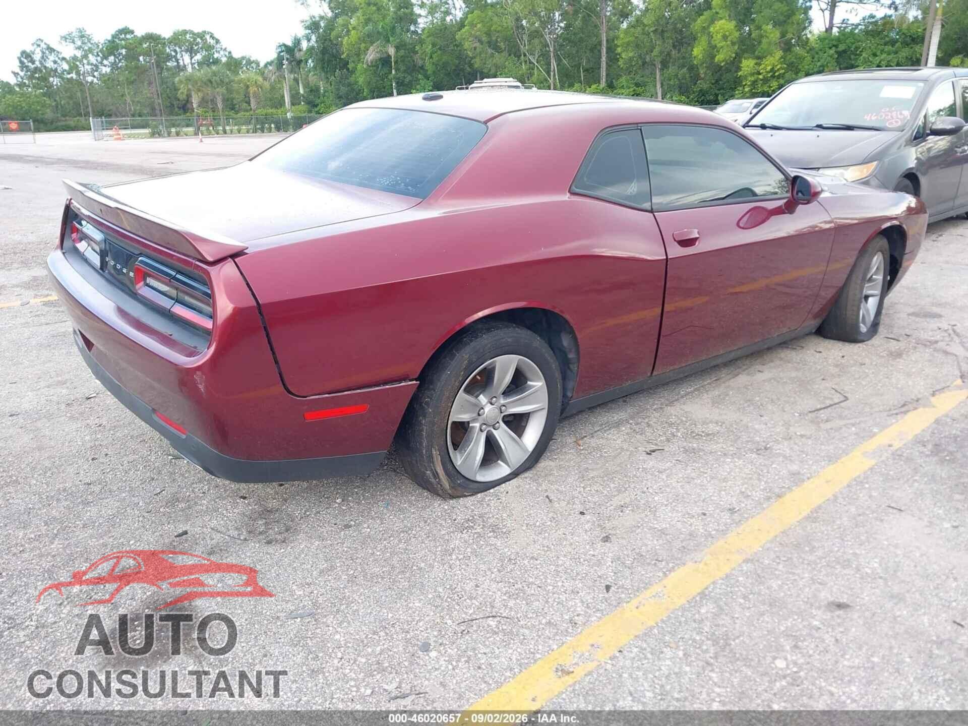 DODGE CHALLENGER 2019 - 2C3CDZAG2KH503825