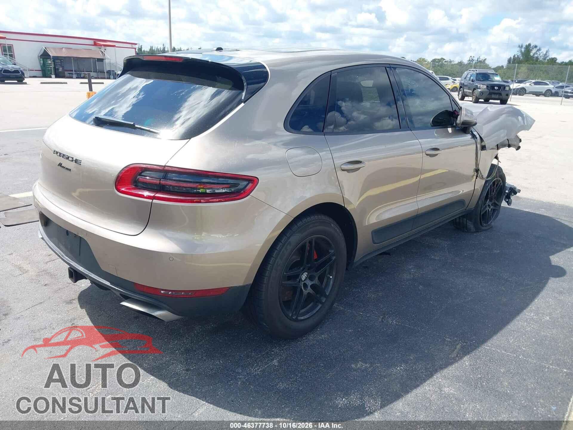 PORSCHE MACAN 2017 - WP1AA2A52HLB04859