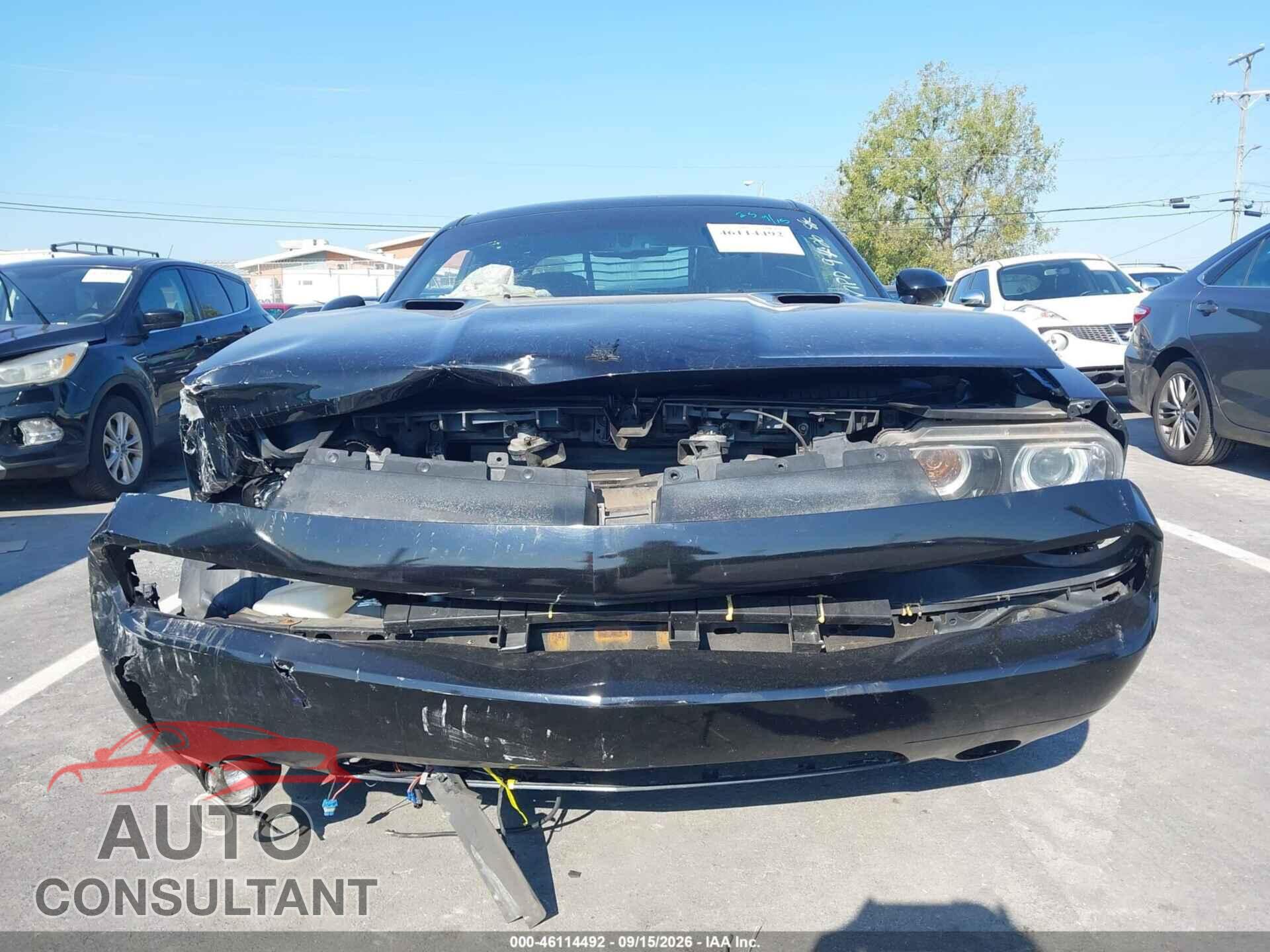 DODGE CHALLENGER 2012 - 2C3CDYAGXCH137477