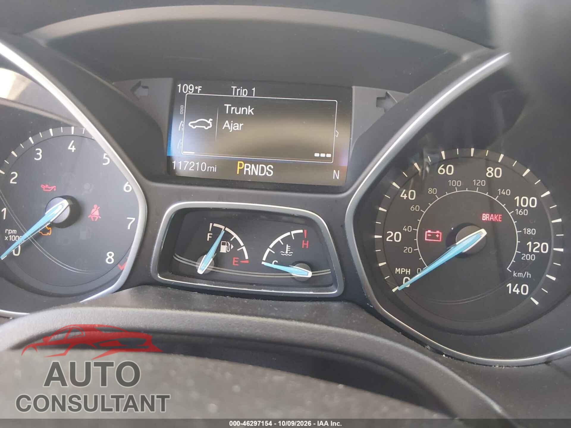 FORD FOCUS 2017 - 1FADP3H24HL289324