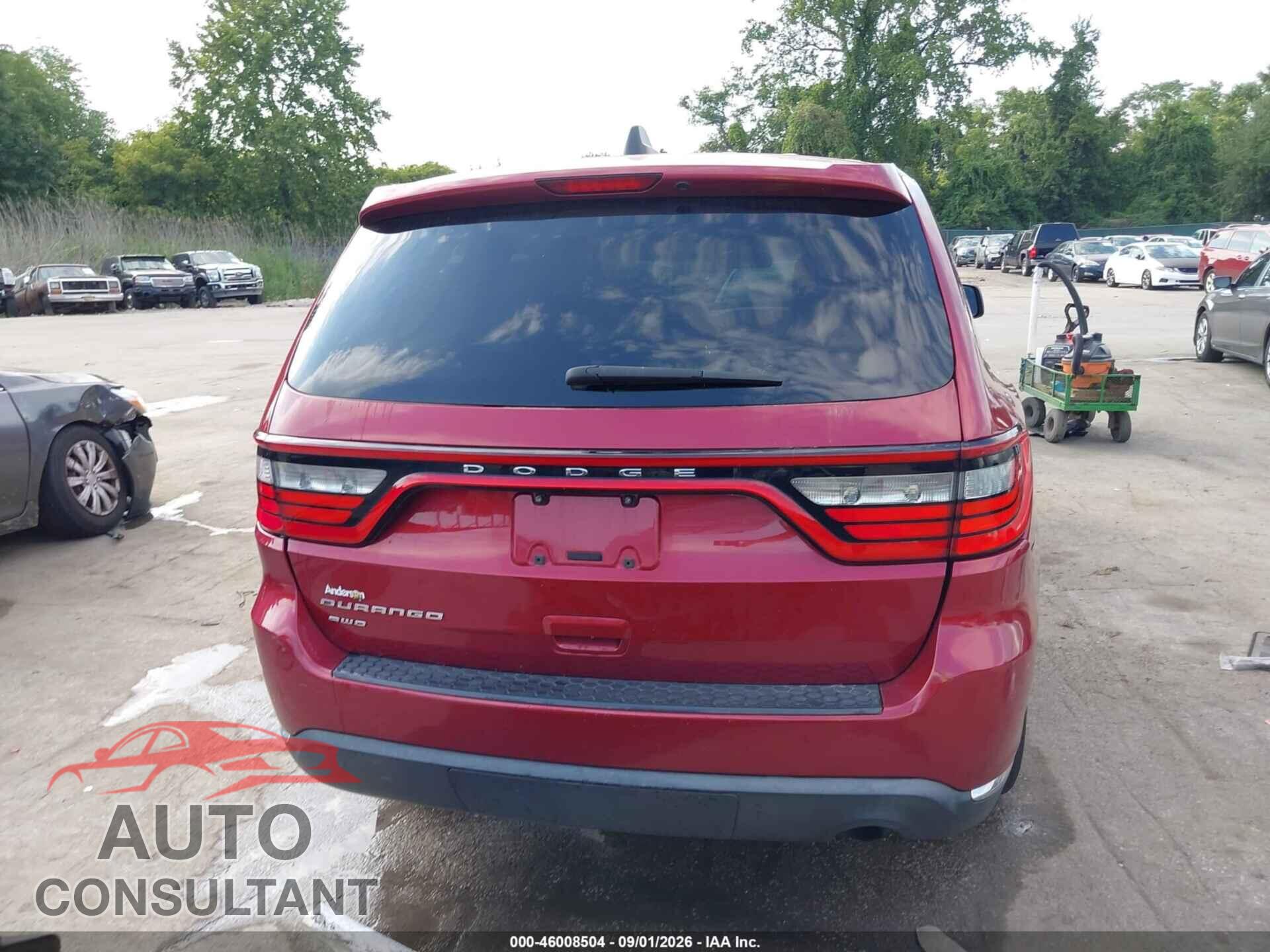 DODGE DURANGO 2014 - 1C4RDJAG6EC345486