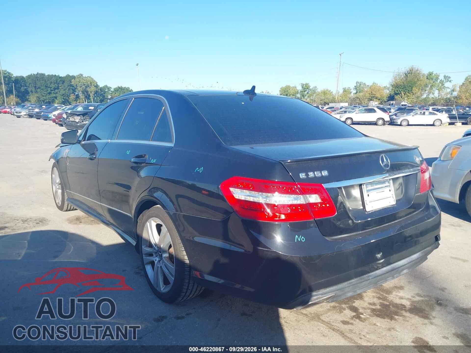 MERCEDES-BENZ E-CLASS 2013 - WDDHF8JB9DA728700