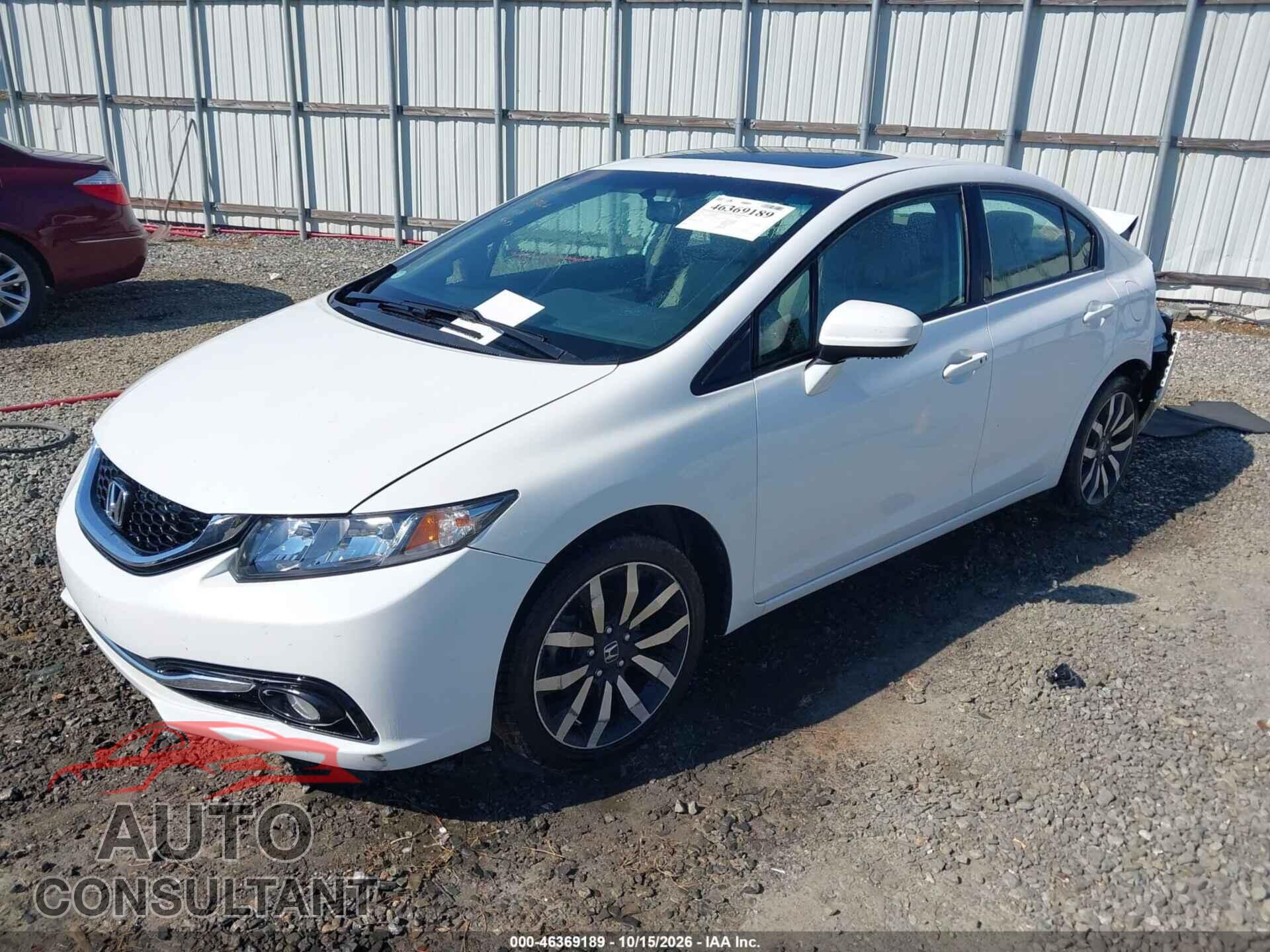 HONDA CIVIC 2015 - 19XFB2F91FE044496