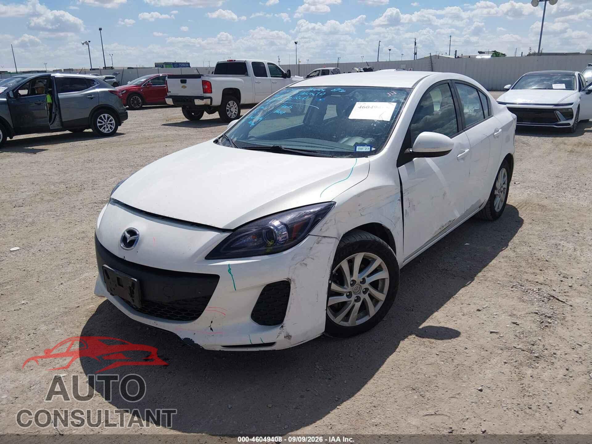 MAZDA MAZDA3 2012 - JM1BL1VF0C1503108