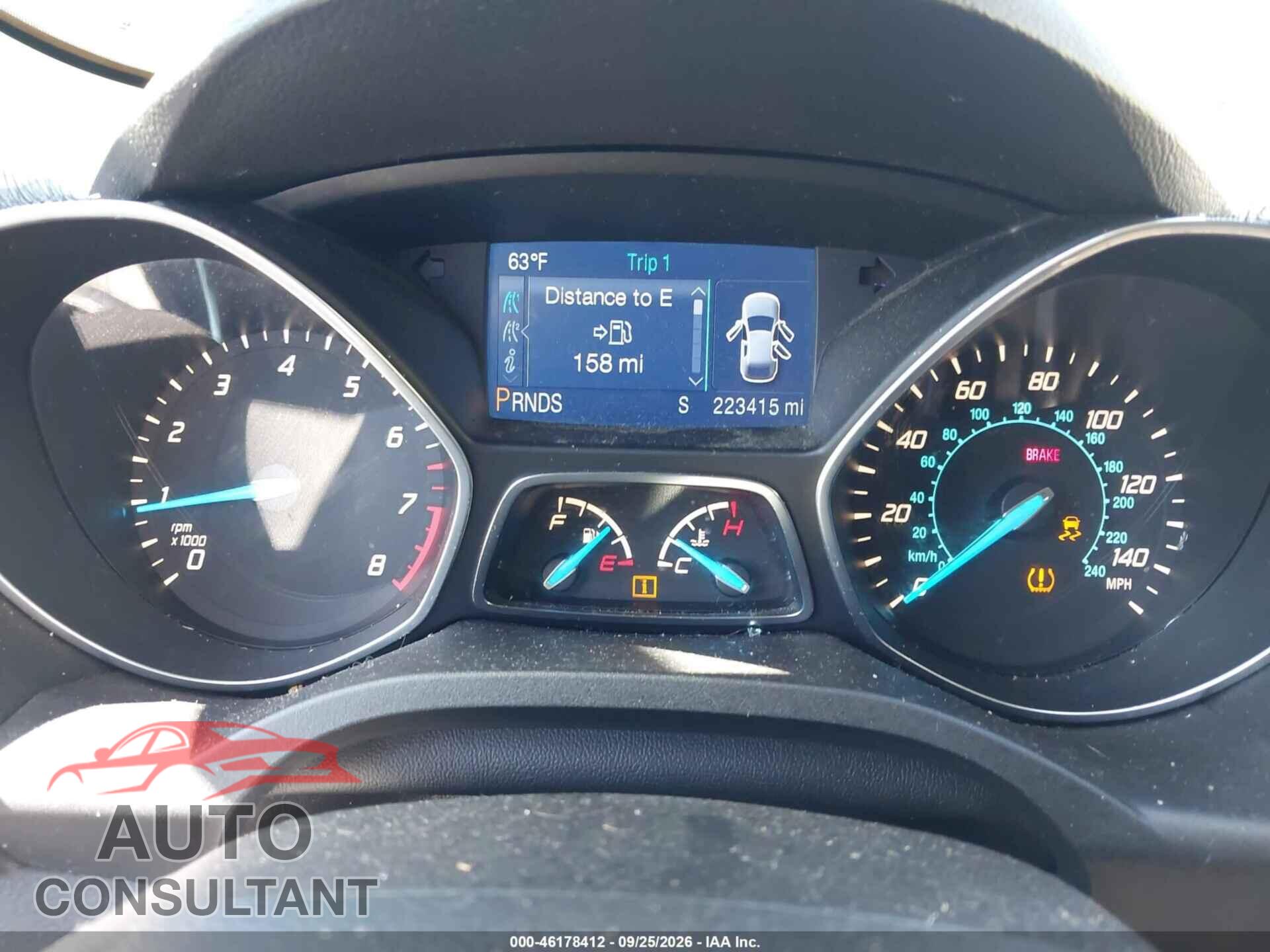 FORD ESCAPE 2013 - 1FMCU9G96DUC73450
