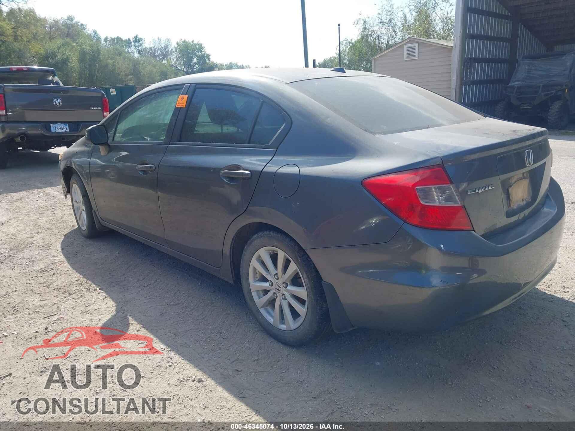 HONDA CIVIC 2012 - 2HGFB2F80CH306663