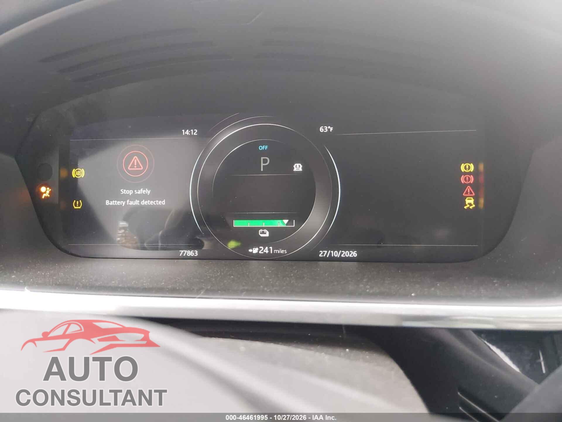 JAGUAR I-PACE 2019 - SADHD2S18K1F62323