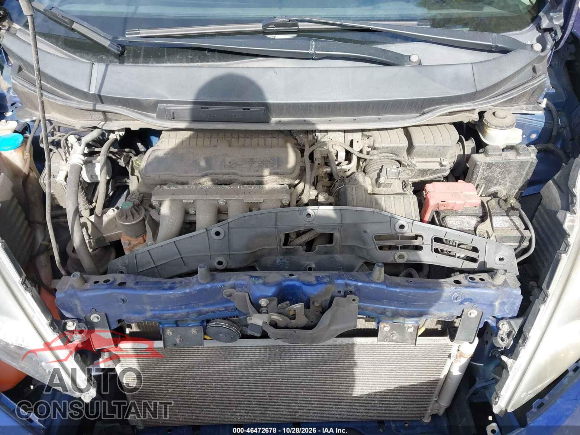 HONDA FIT 2013 - JHMGE8H60DC045353