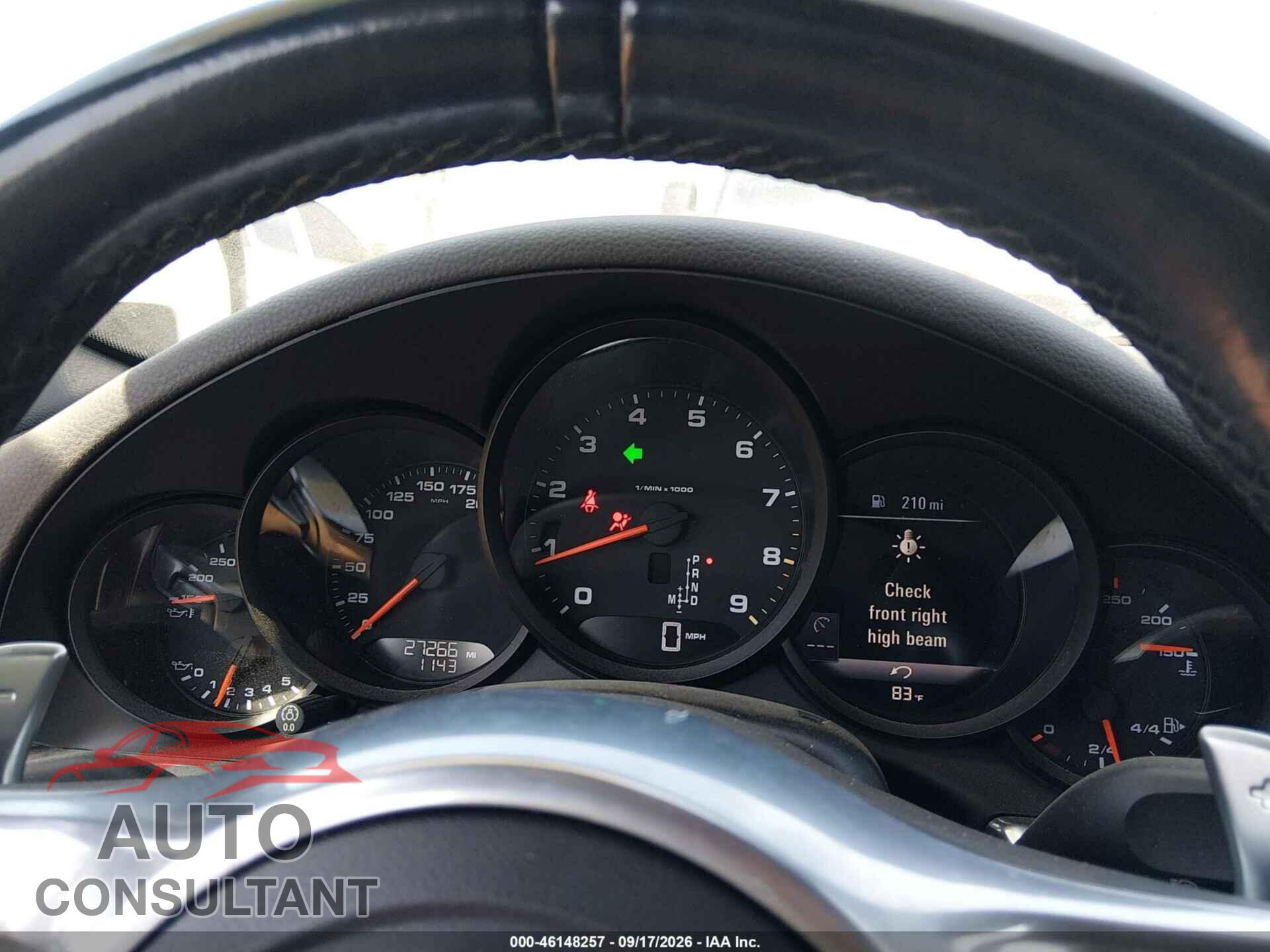 PORSCHE 911 2016 - WP0CA2A93GS141291