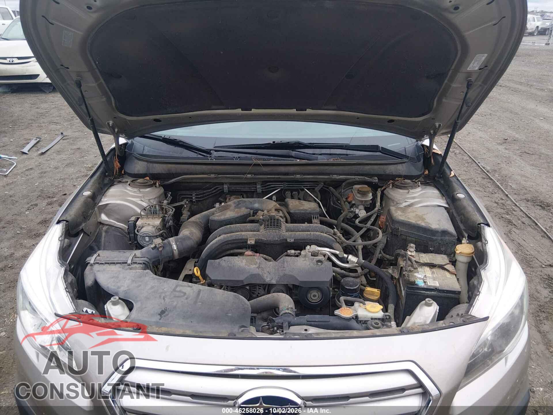 SUBARU OUTBACK 2016 - 4S4BSBNC6G3241955