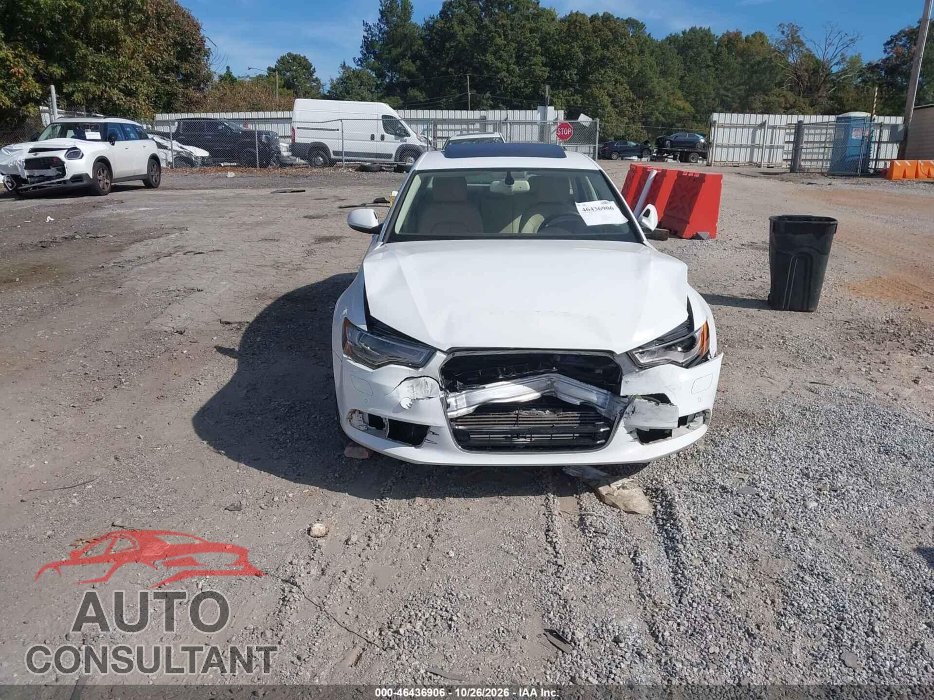 AUDI A6 2013 - WAUDFAFC4DN046136