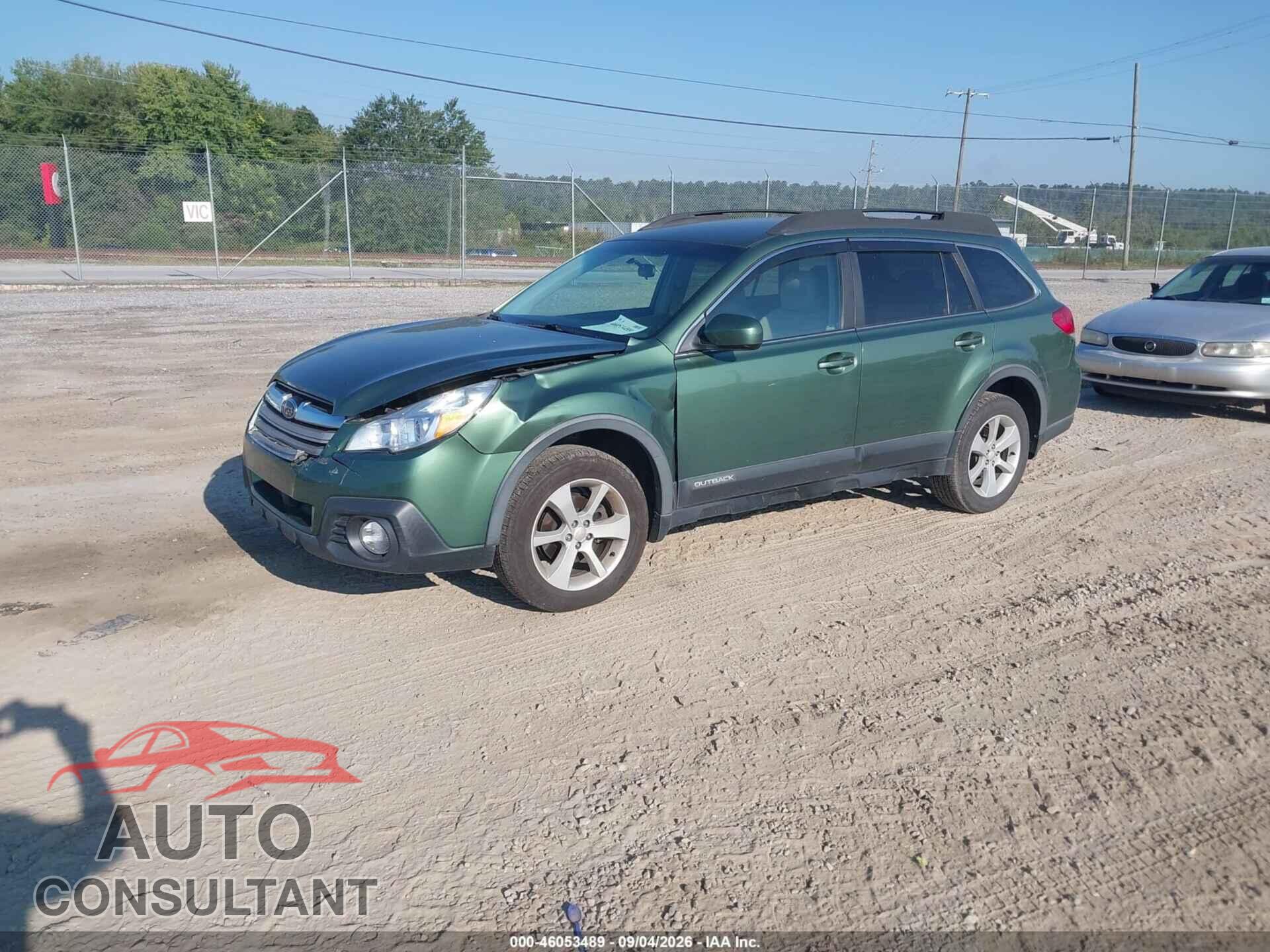 SUBARU OUTBACK 2014 - 4S4BRCCC6E3320494