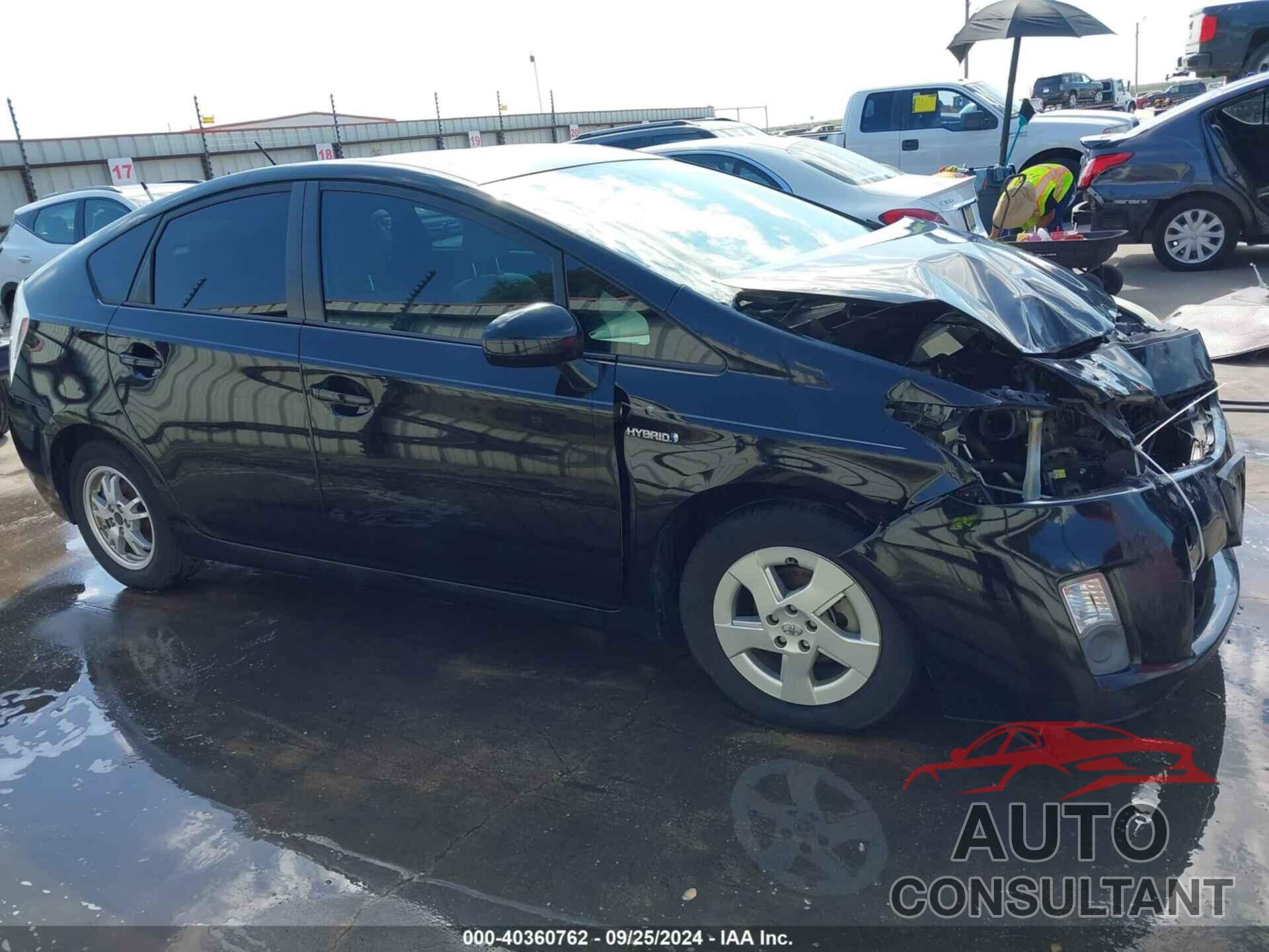 TOYOTA PRIUS 2011 - JTDKN3DU5B0294247