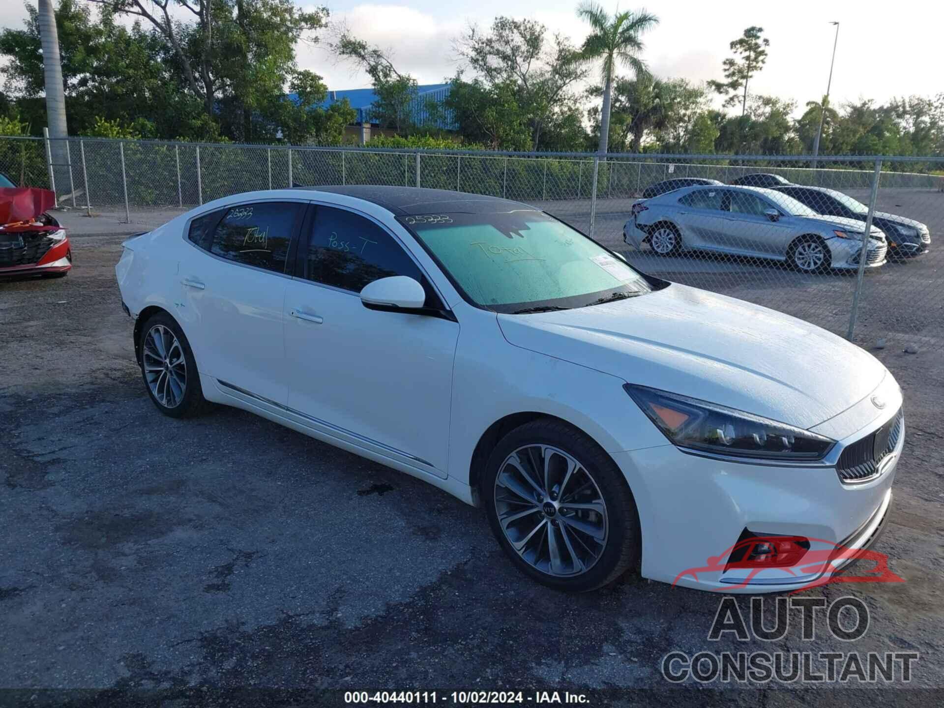 KIA CADENZA 2019 - KNALC4J17K5173908