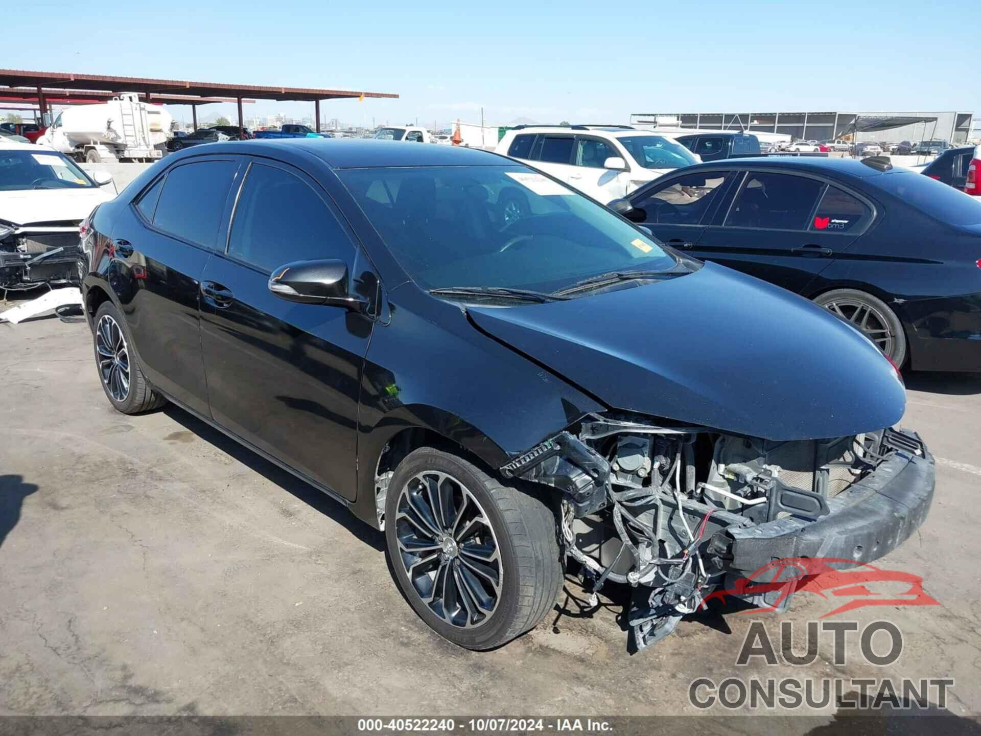 TOYOTA COROLLA 2015 - 2T1BURHE0FC382496