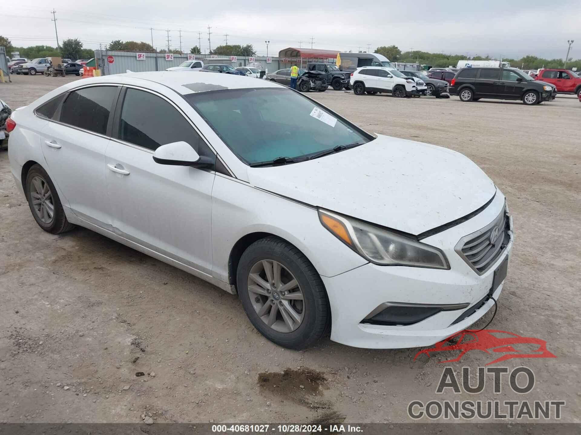 HYUNDAI SONATA 2016 - 5NPE24AF0GH337663