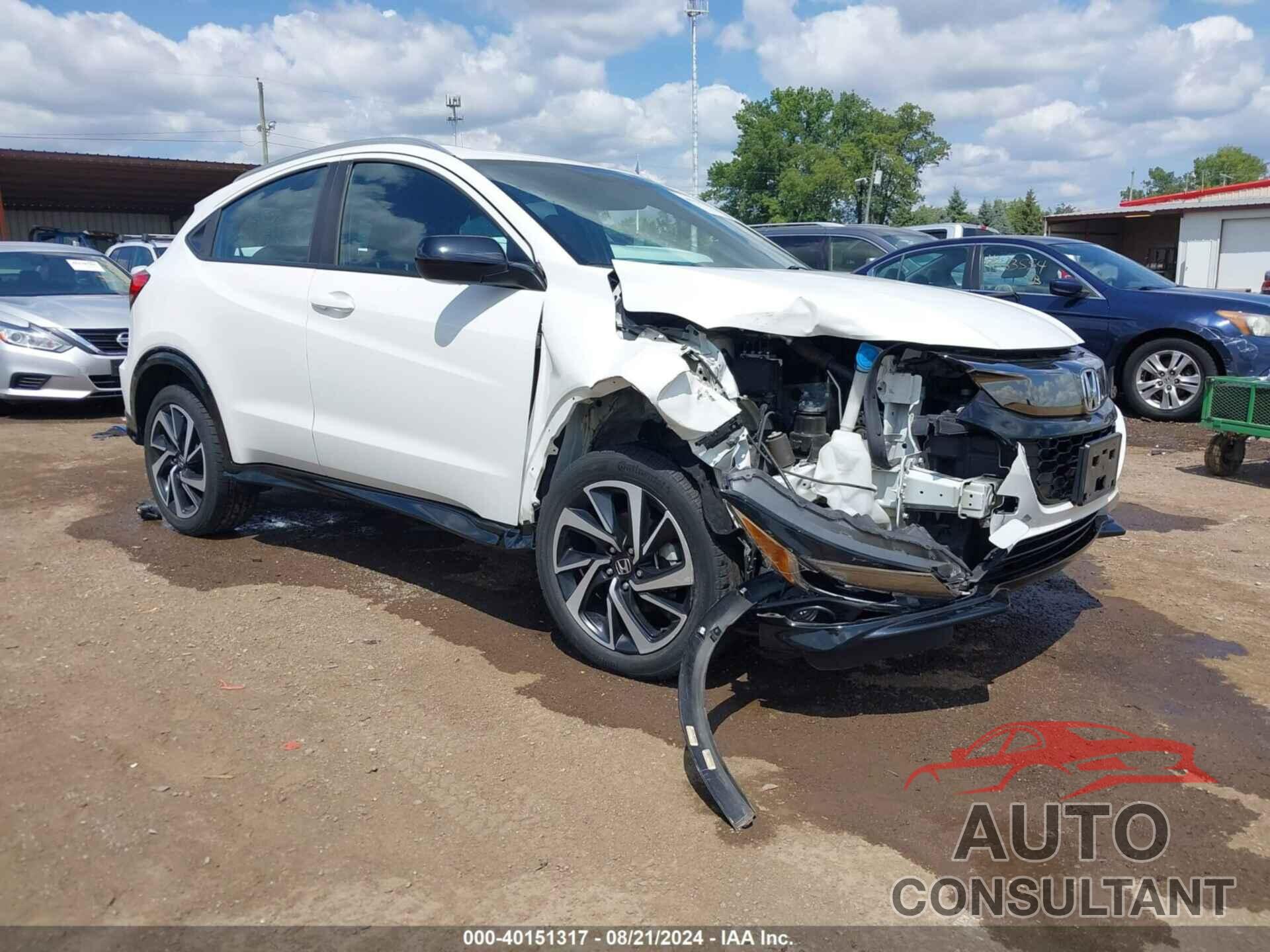 HONDA HR-V 2019 - 3CZRU6H11KM708361