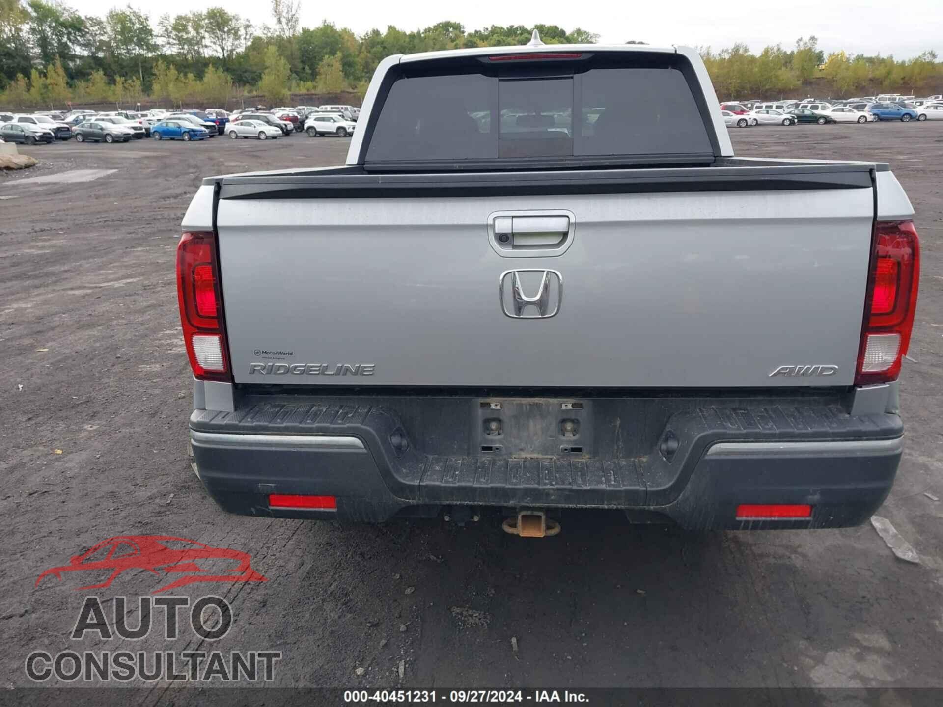 HONDA RIDGELINE 2019 - 5FPYK3F64KB022864